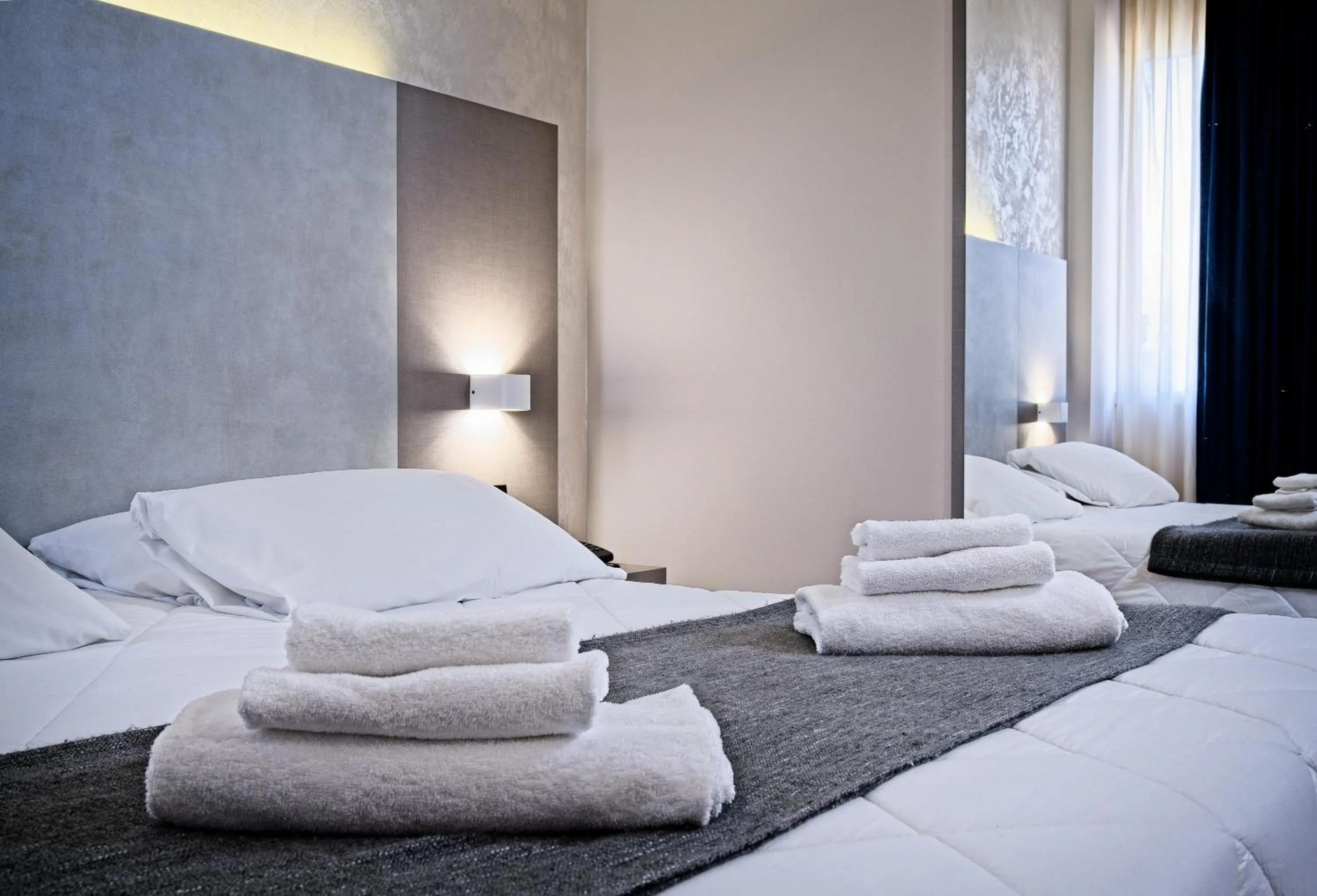 Bedroom, Bed in Albergo Papillon