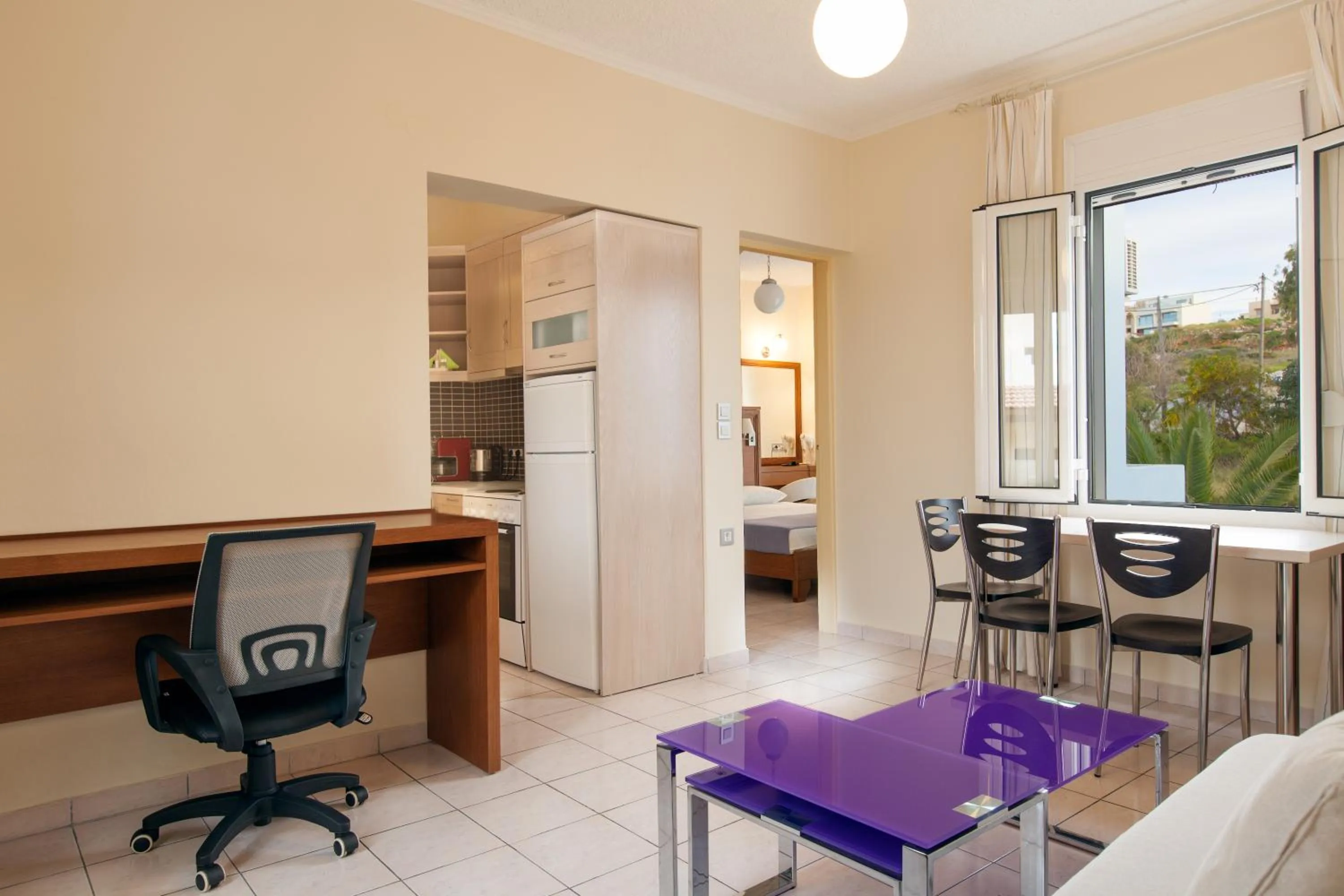 Living room in Giorgi's Blue Apartments