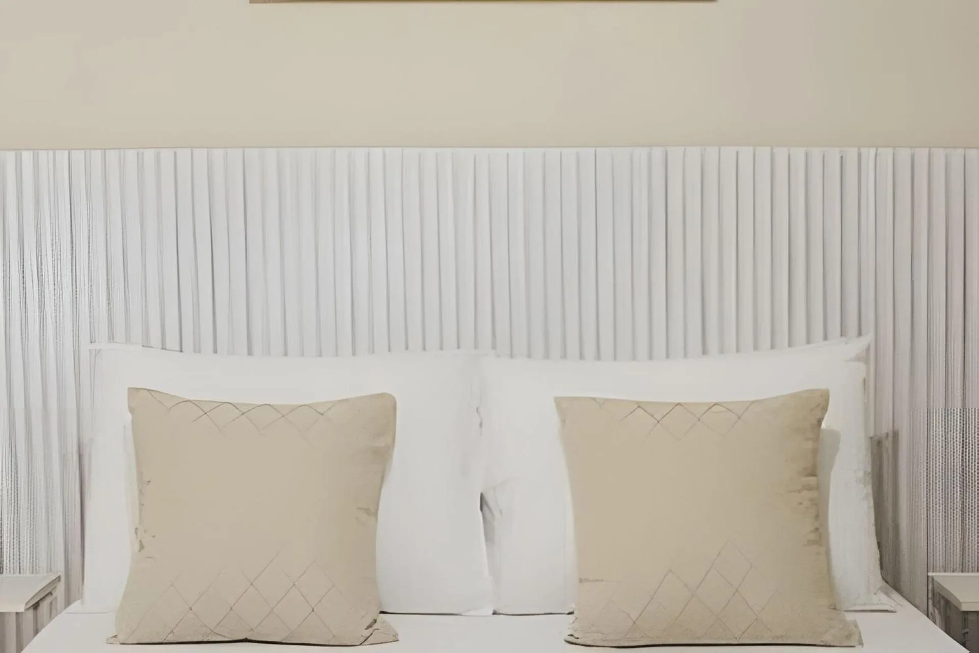 Bed in Pousada Estrela Mares