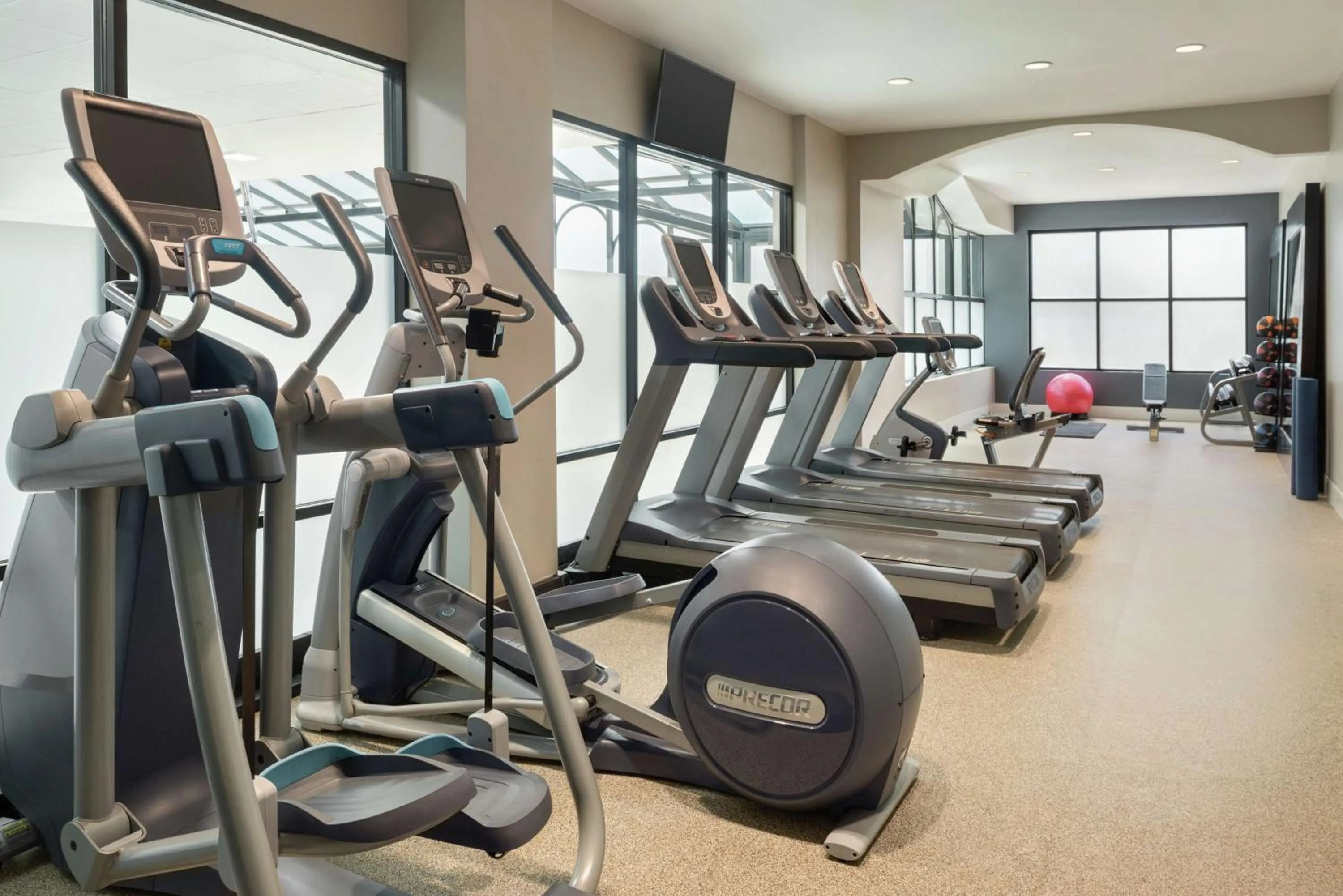Fitness centre/facilities in Embassy Suites by Hilton Atlanta Alpharetta