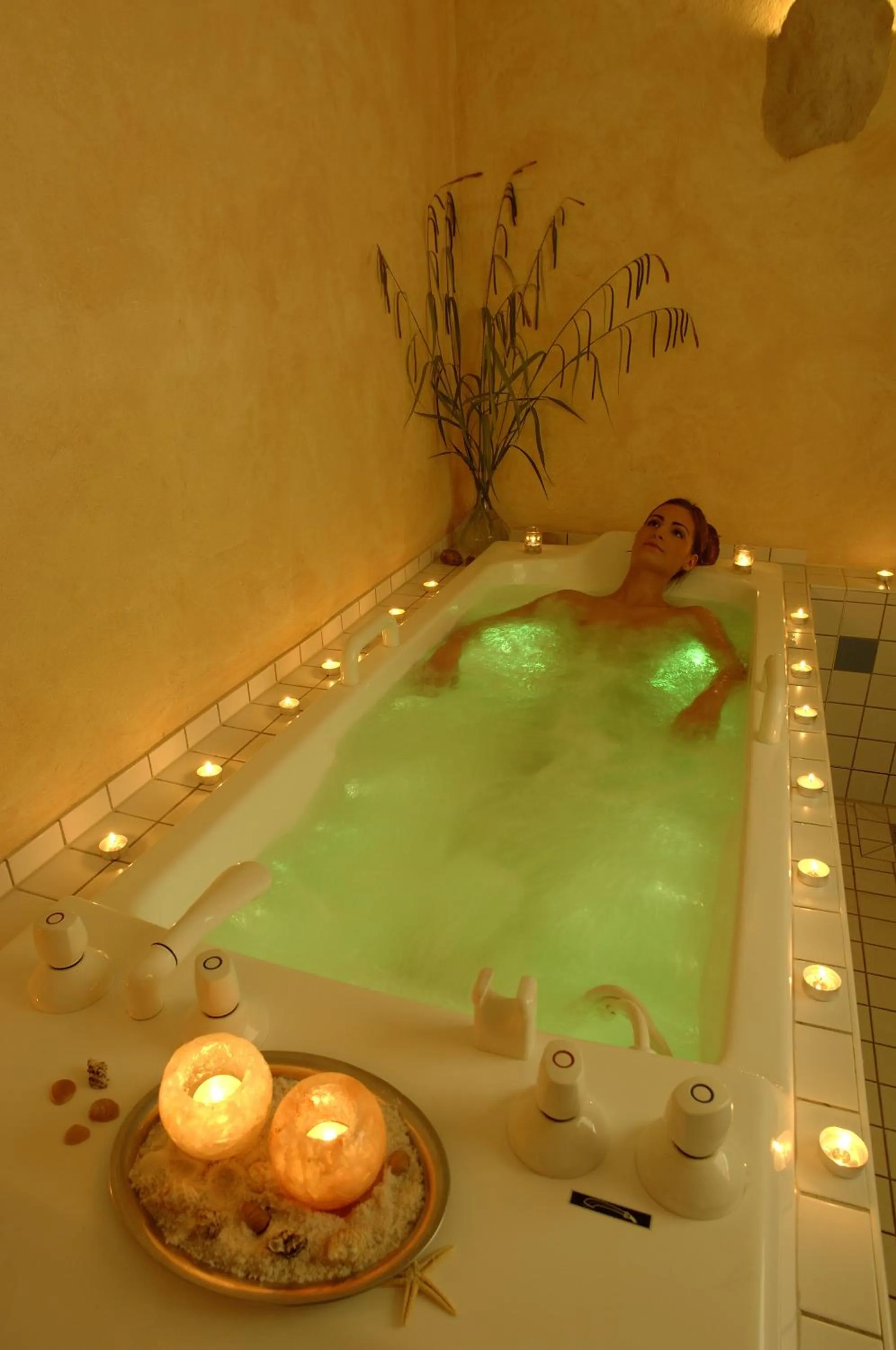 Spa and wellness centre/facilities in Hotel Weisser Hof