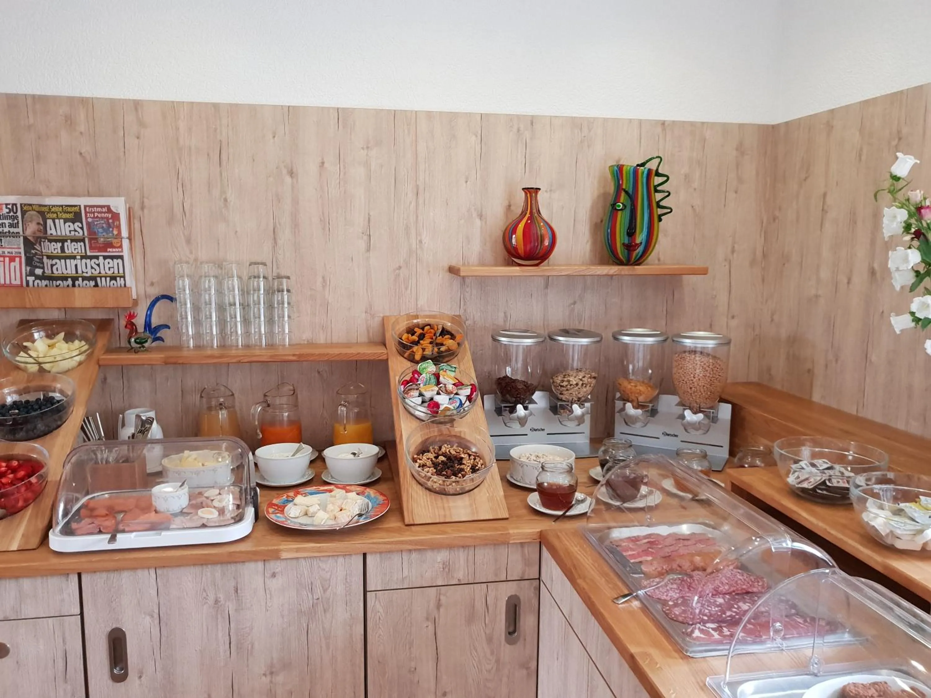 Buffet breakfast in Hotel Weisser Hof