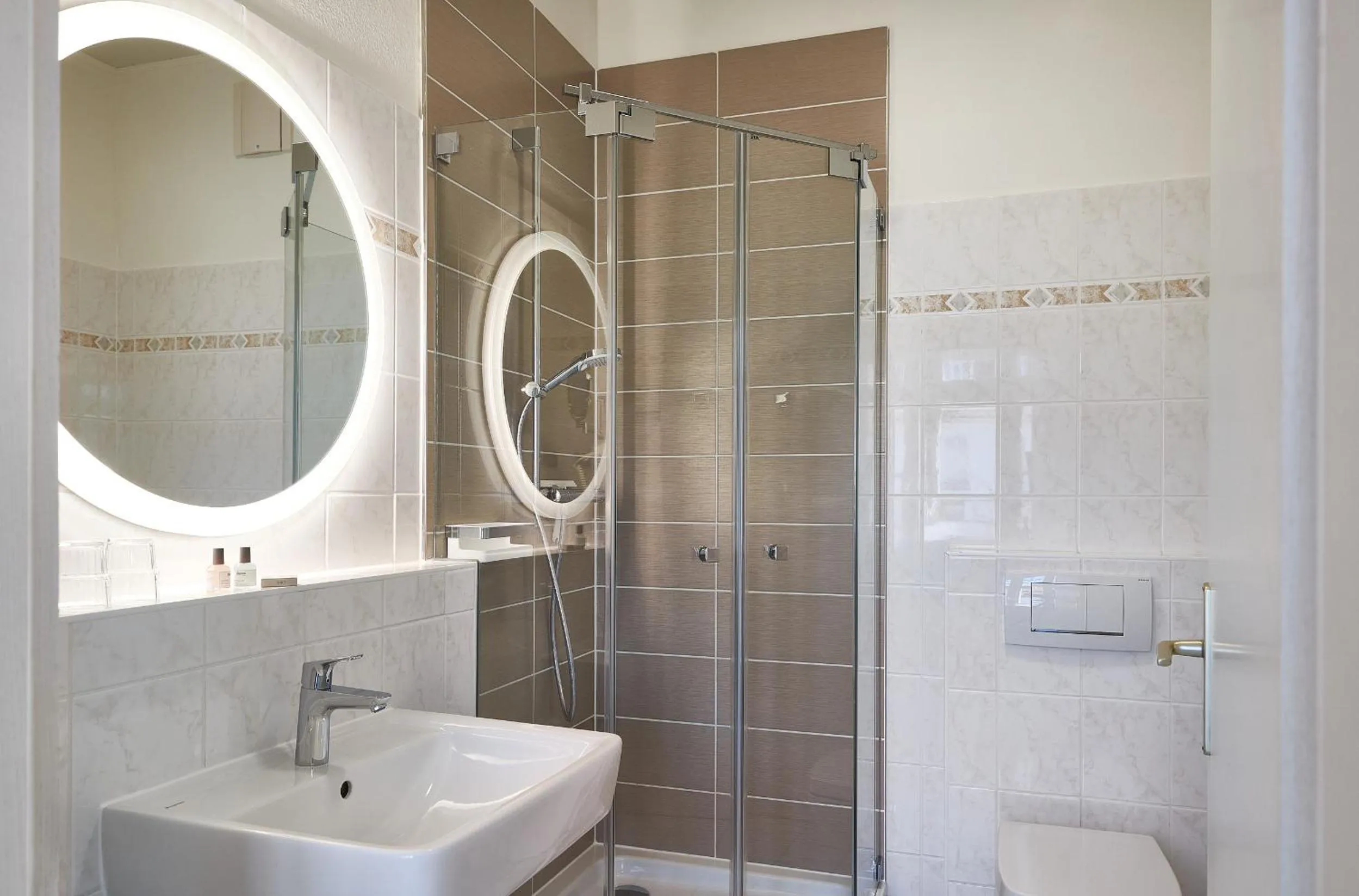 Bathroom in Hotel Glückauf 1908