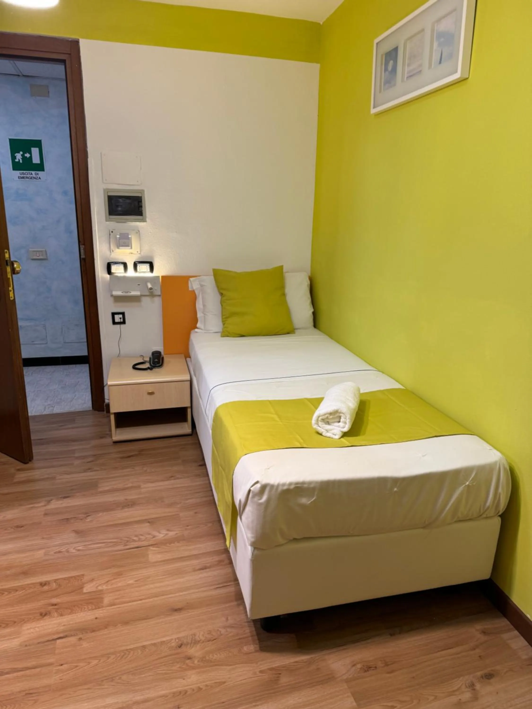 Bed in Hotel Veronese