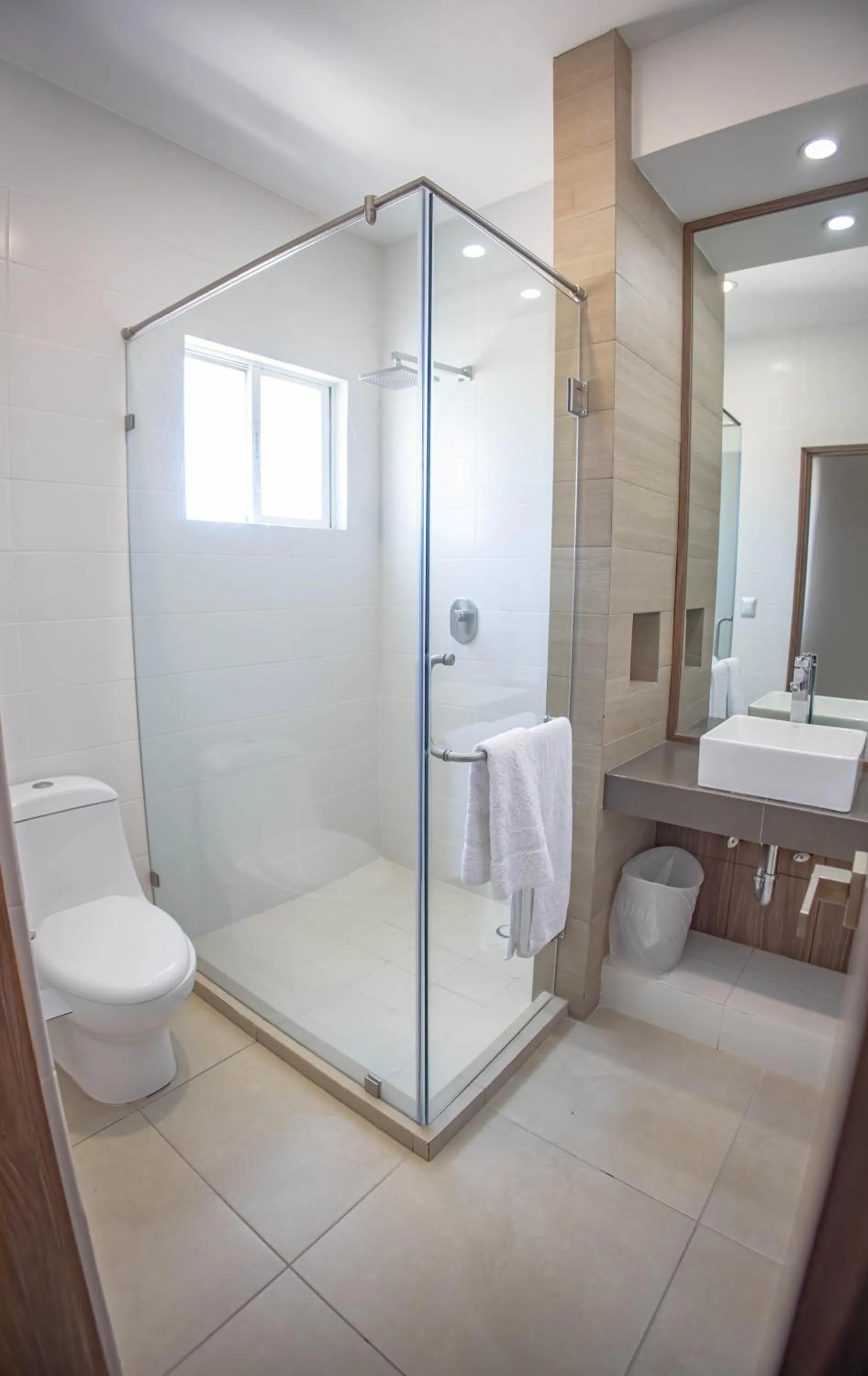 Shower in Hotel Villa Express Durango