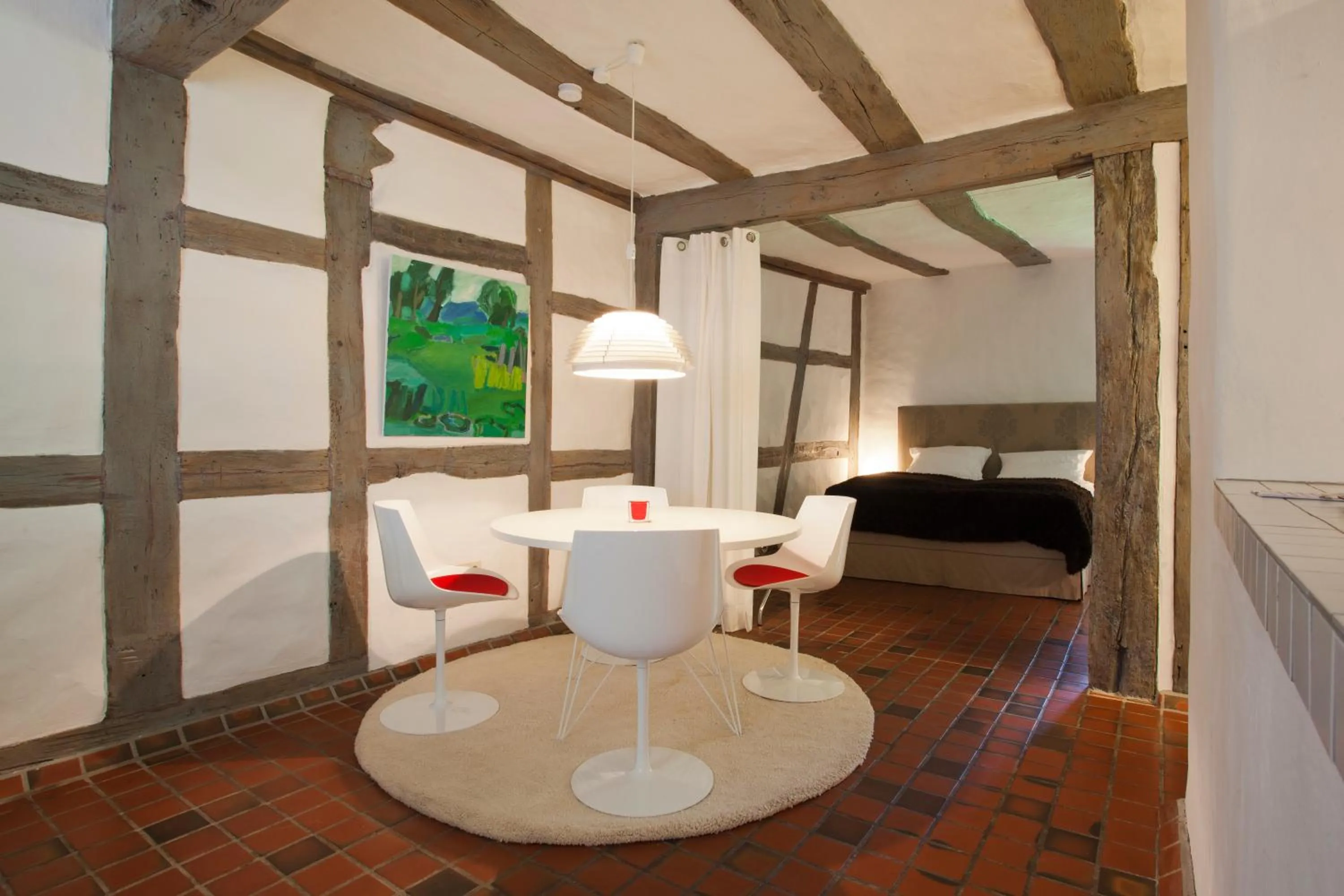 Bed in Mühle am Schlossberg