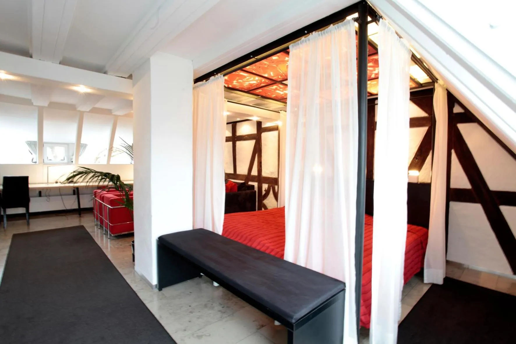 Bed in Mühle am Schlossberg