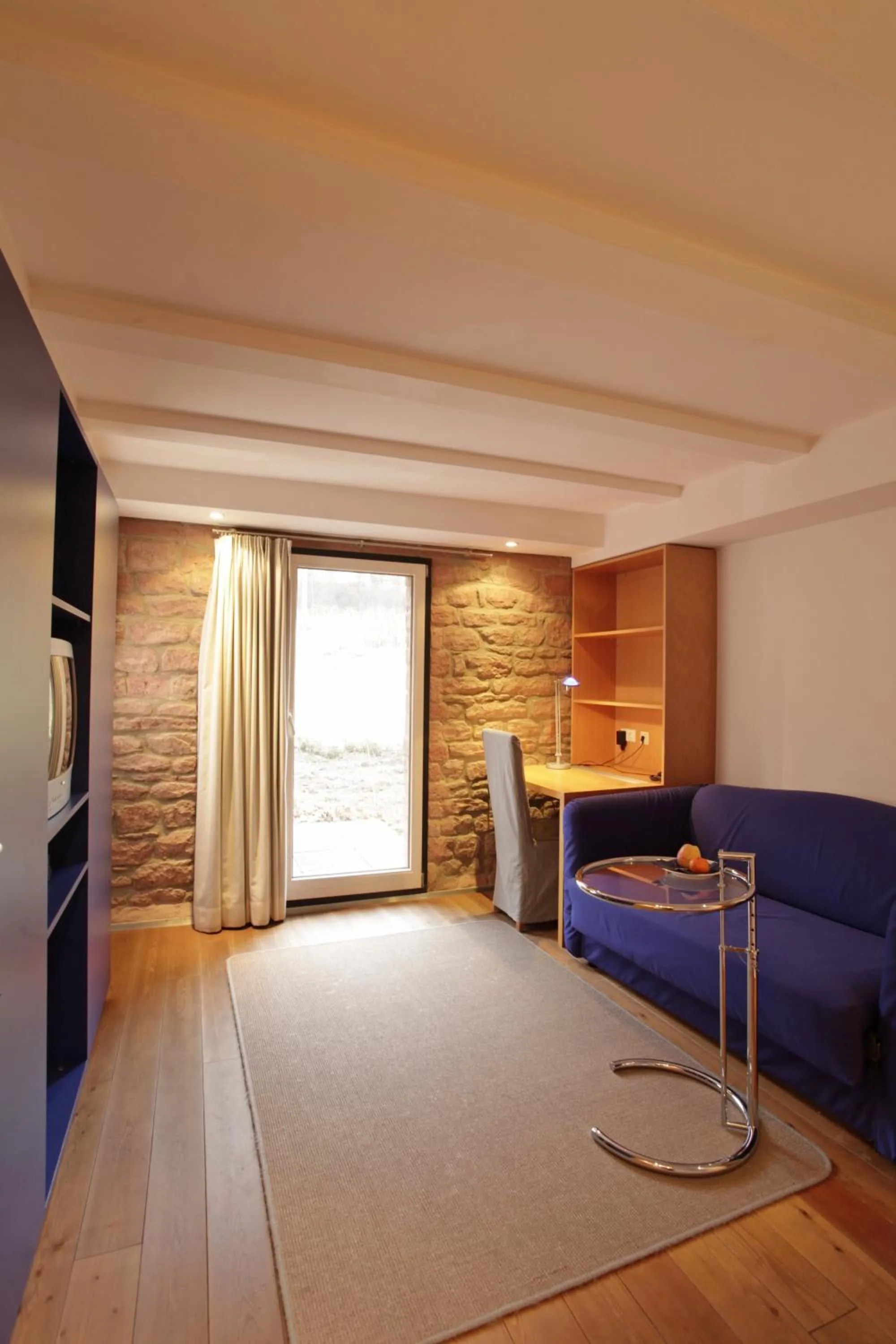 Living room, Bed in Mühle am Schlossberg