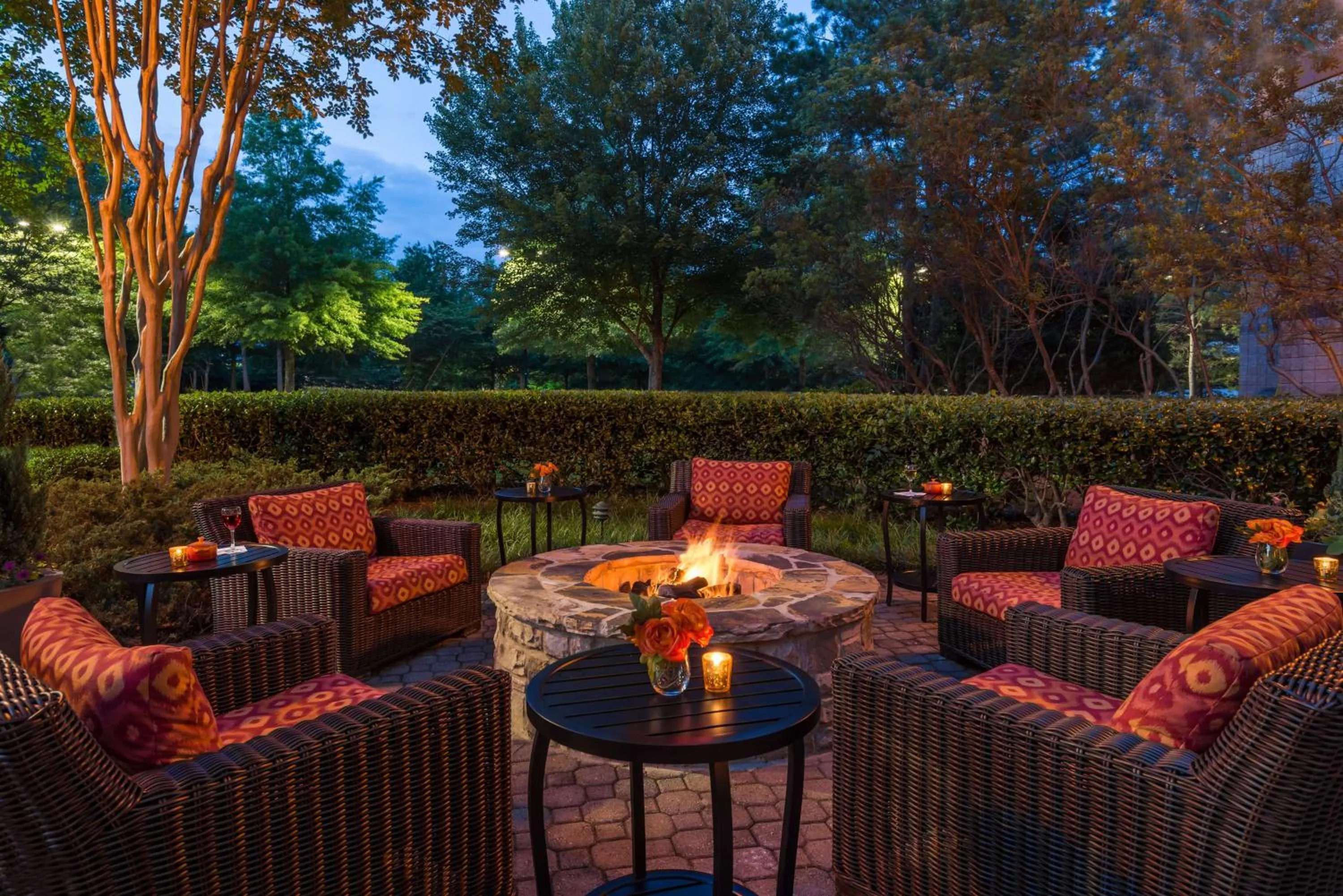 Patio in Hilton Garden Inn Atlanta North/Alpharetta