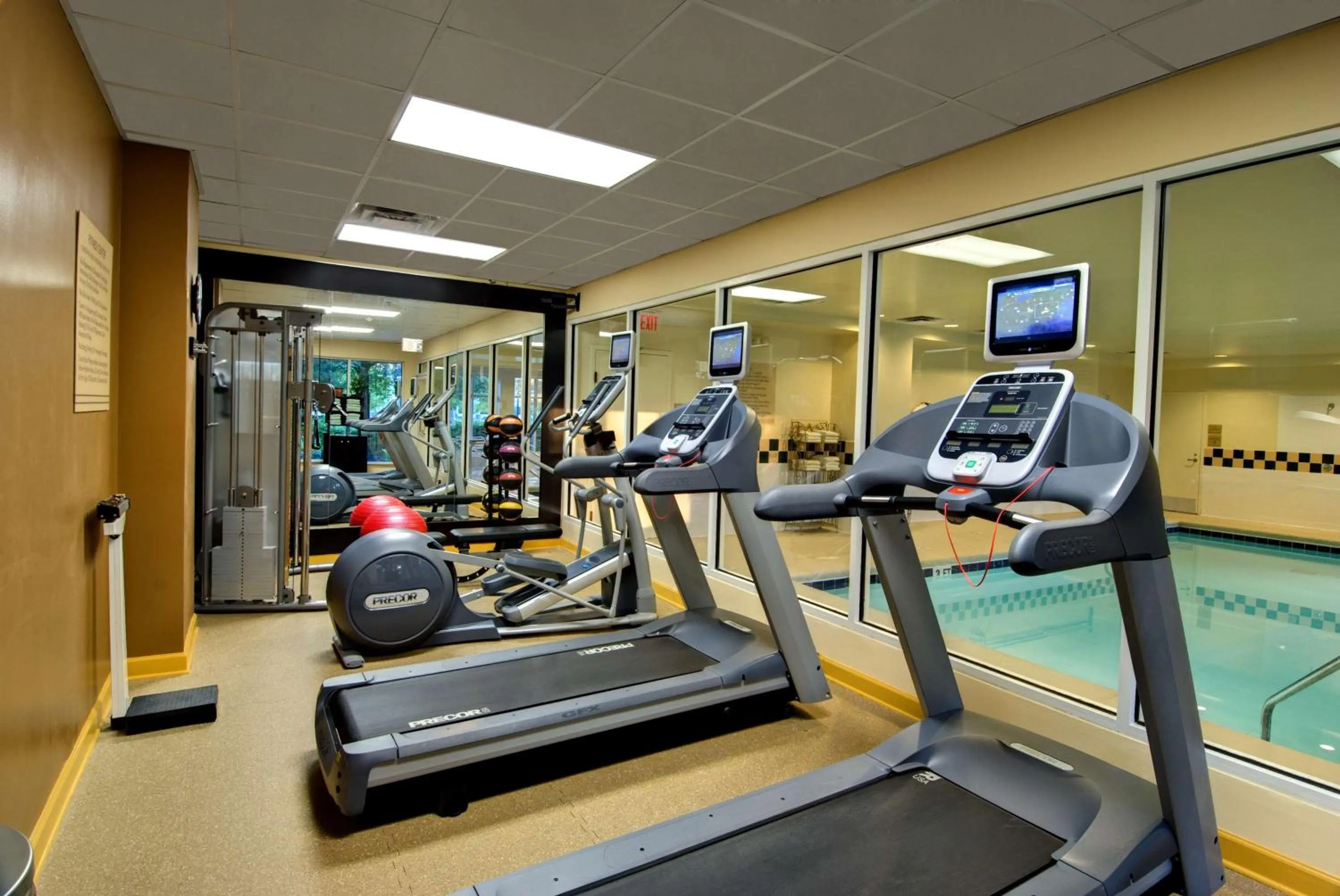 Fitness centre/facilities in Hilton Garden Inn Atlanta North/Alpharetta