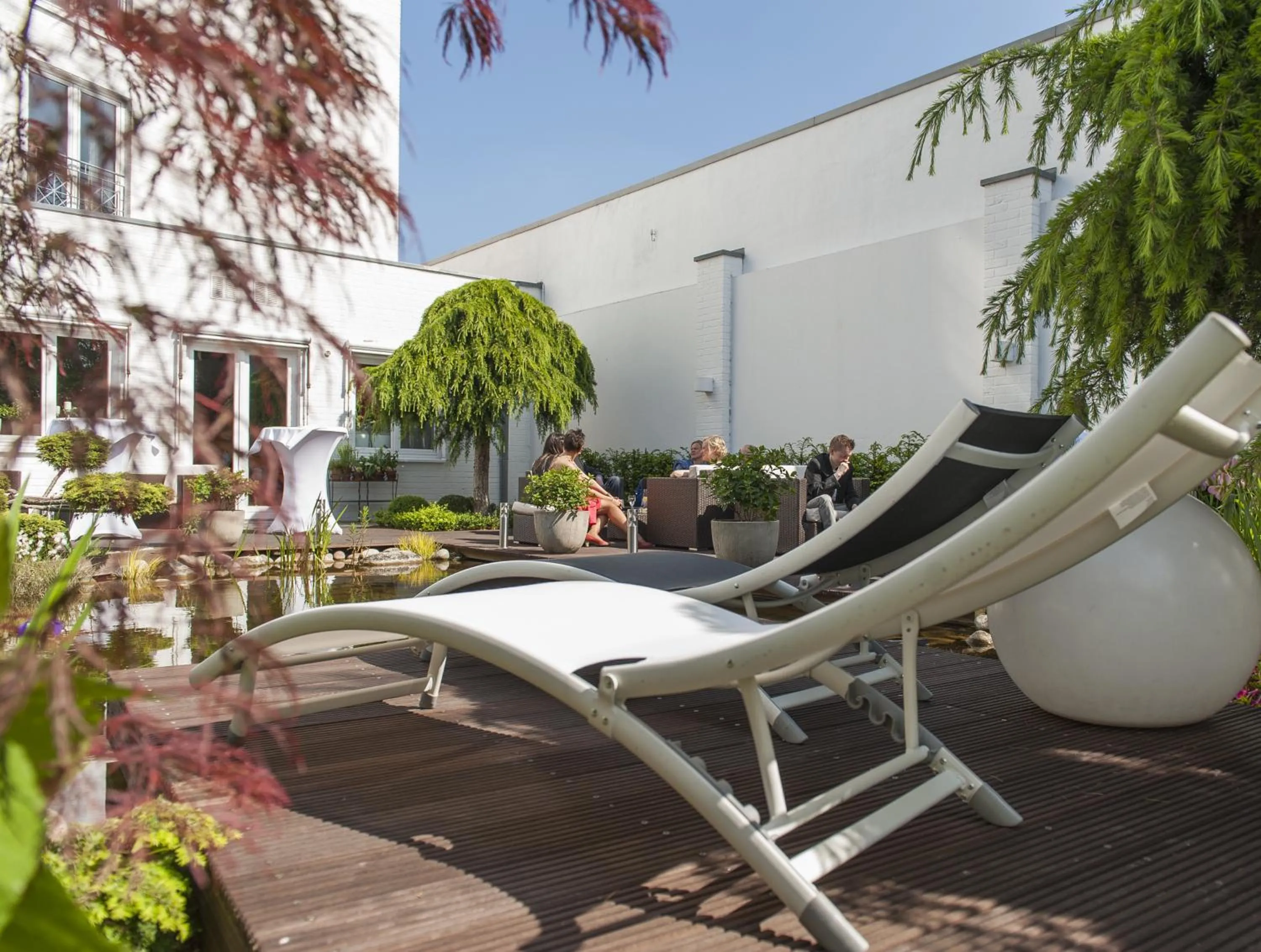 Facade/entrance in Hotel Residenz