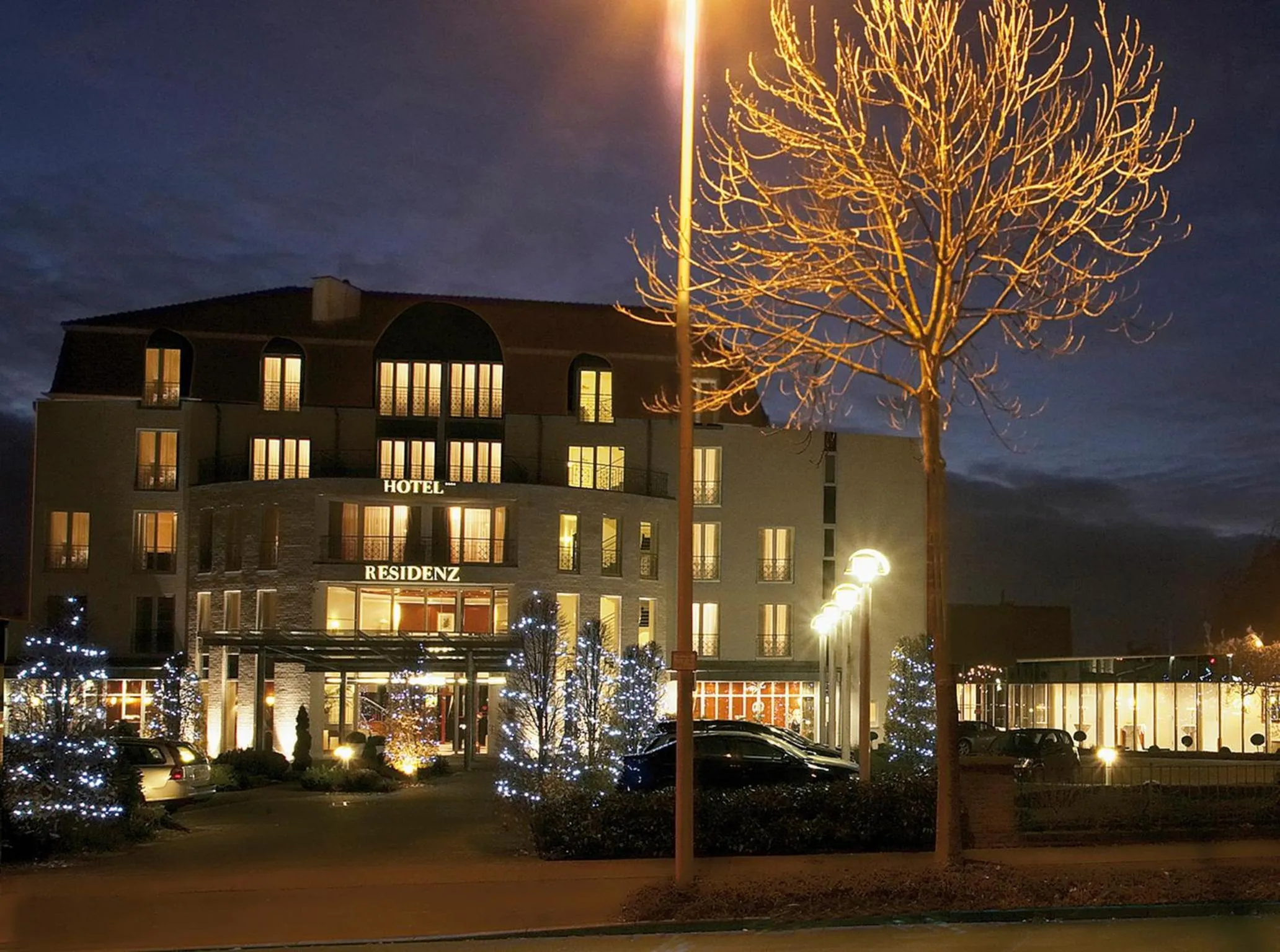 Facade/entrance in Hotel Residenz