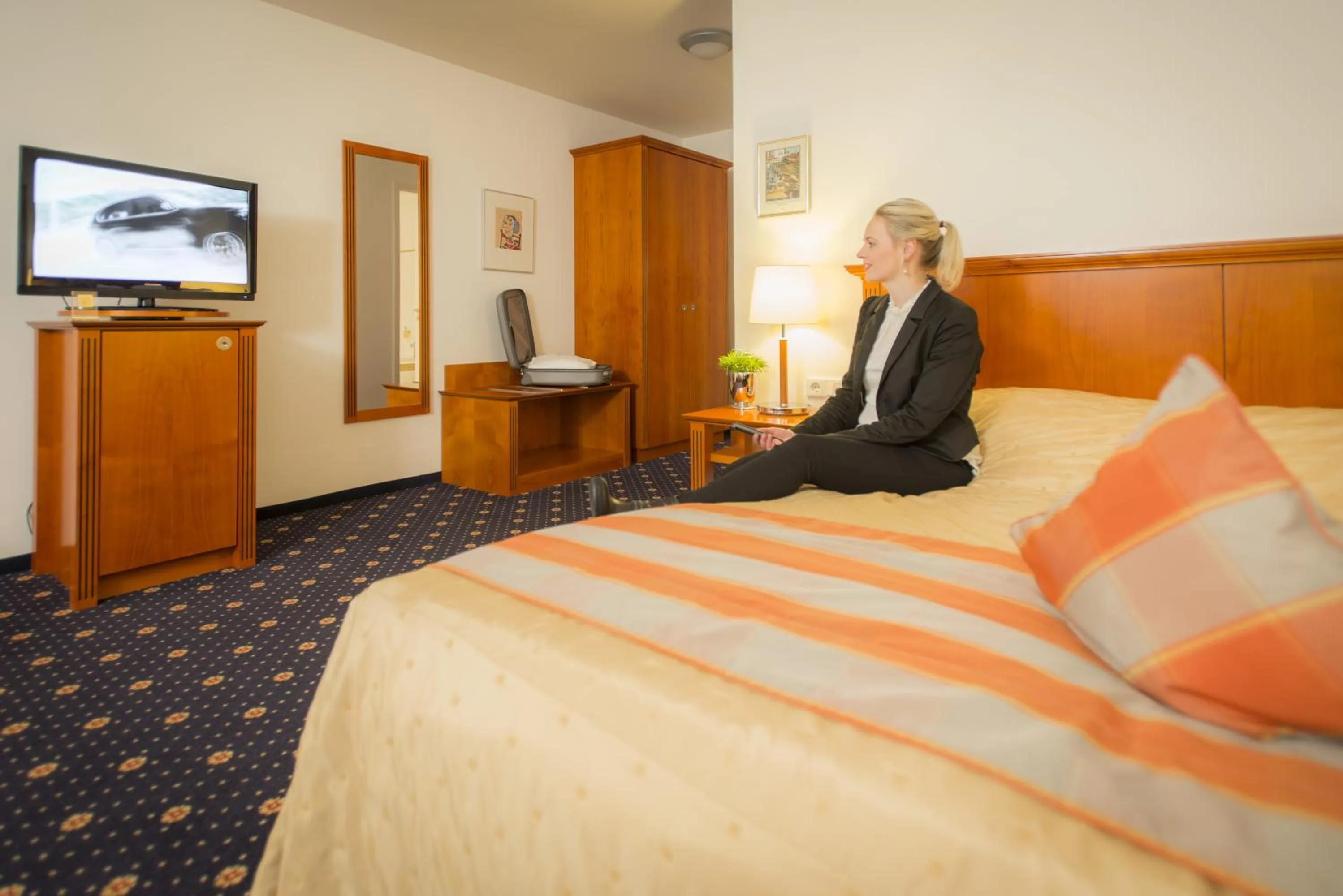 Photo of the whole room, Bed in Hotel Residenz