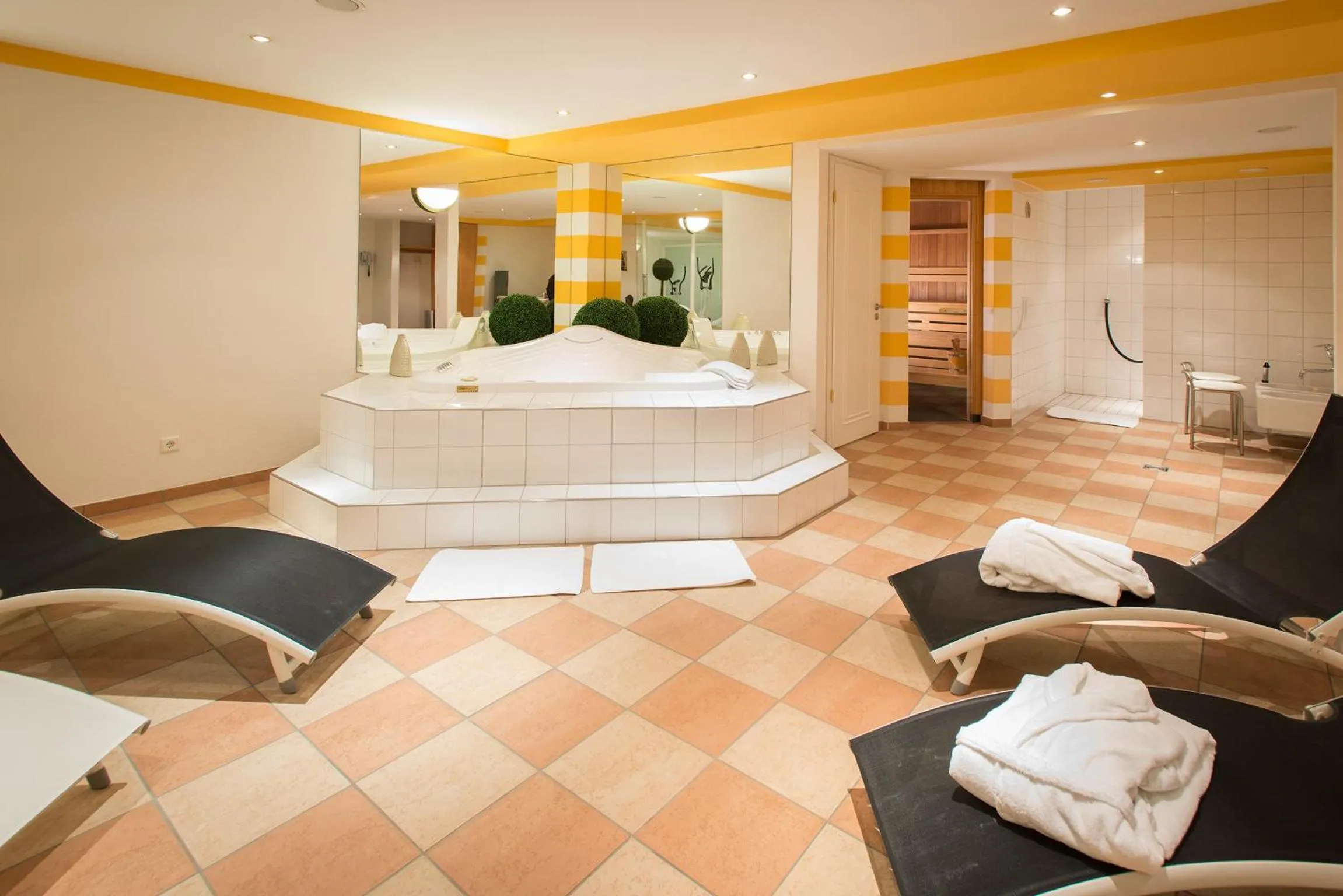 Fitness centre/facilities in Hotel Residenz