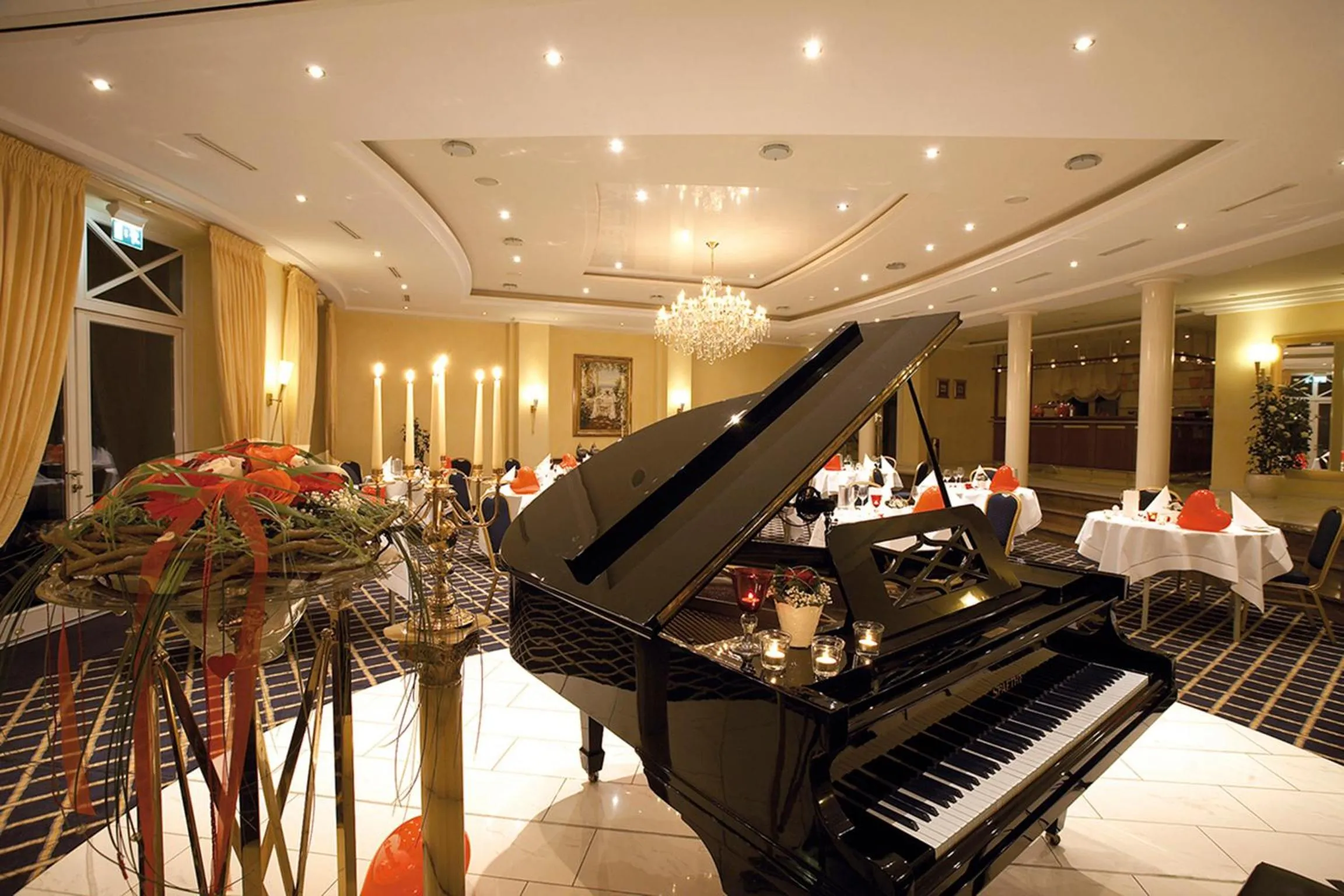 Decorative detail in Hotel Residenz