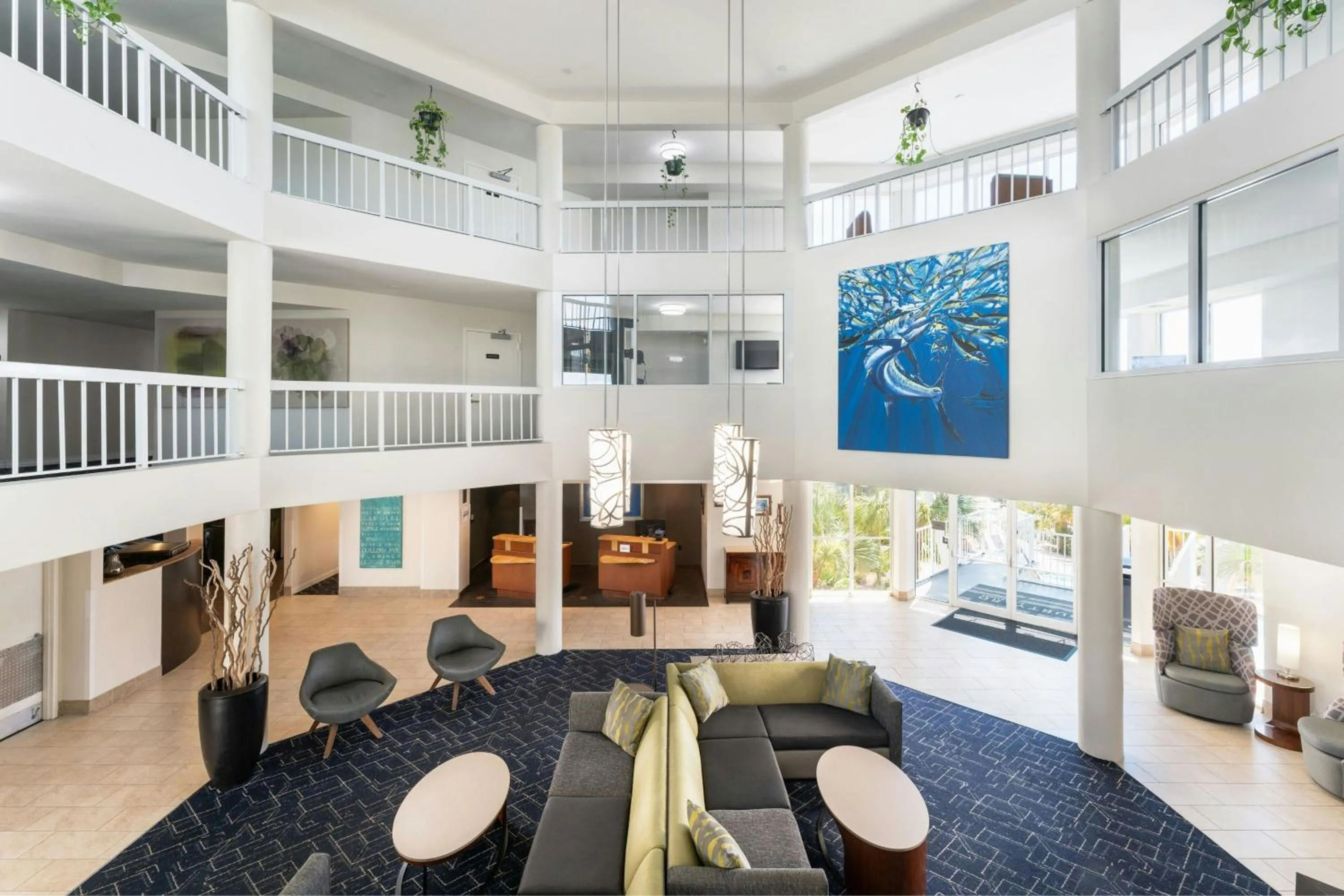 Lobby or reception in Courtyard by Marriott Key Largo
