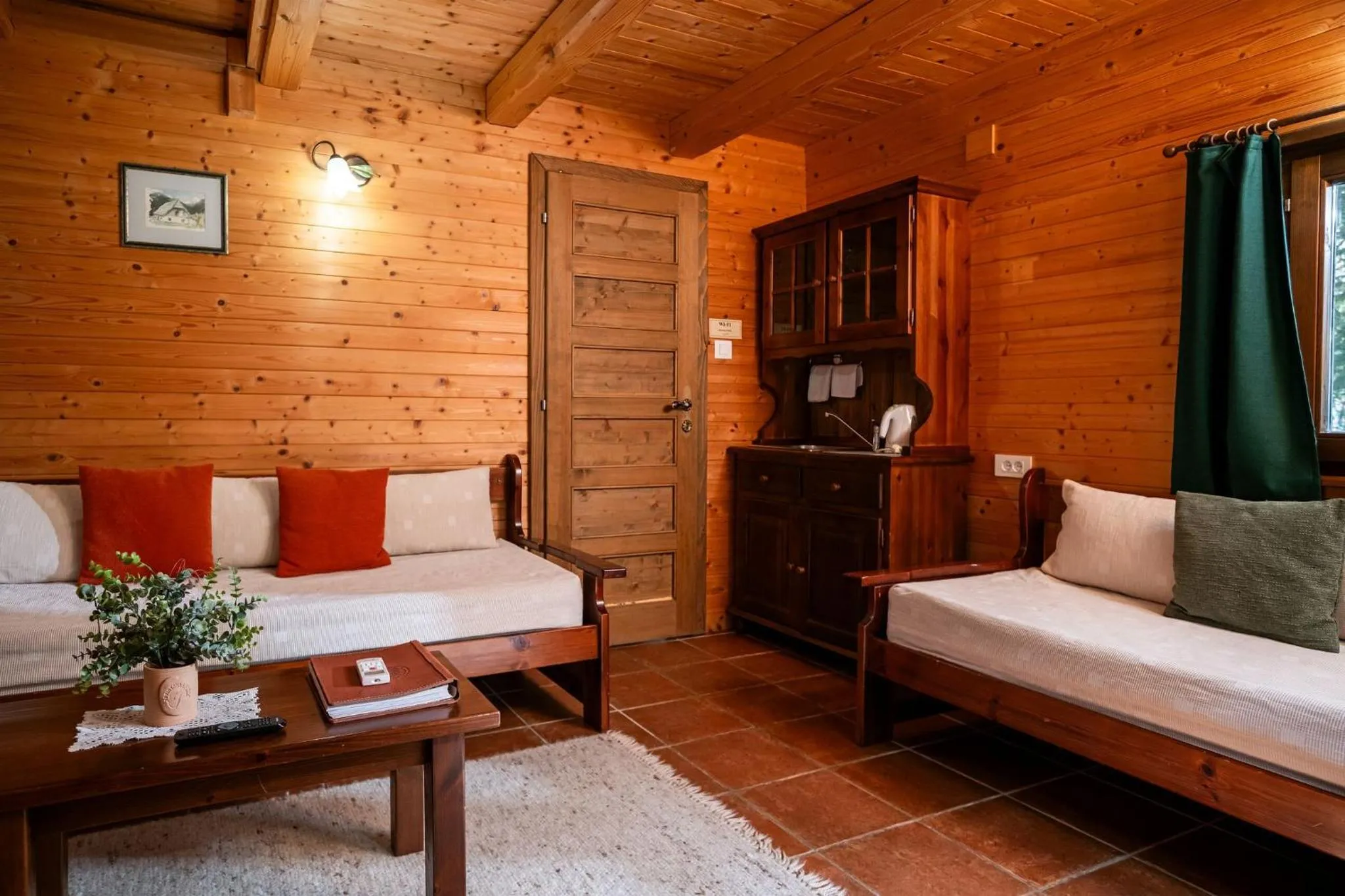 Bed in Pristava Lepena Village