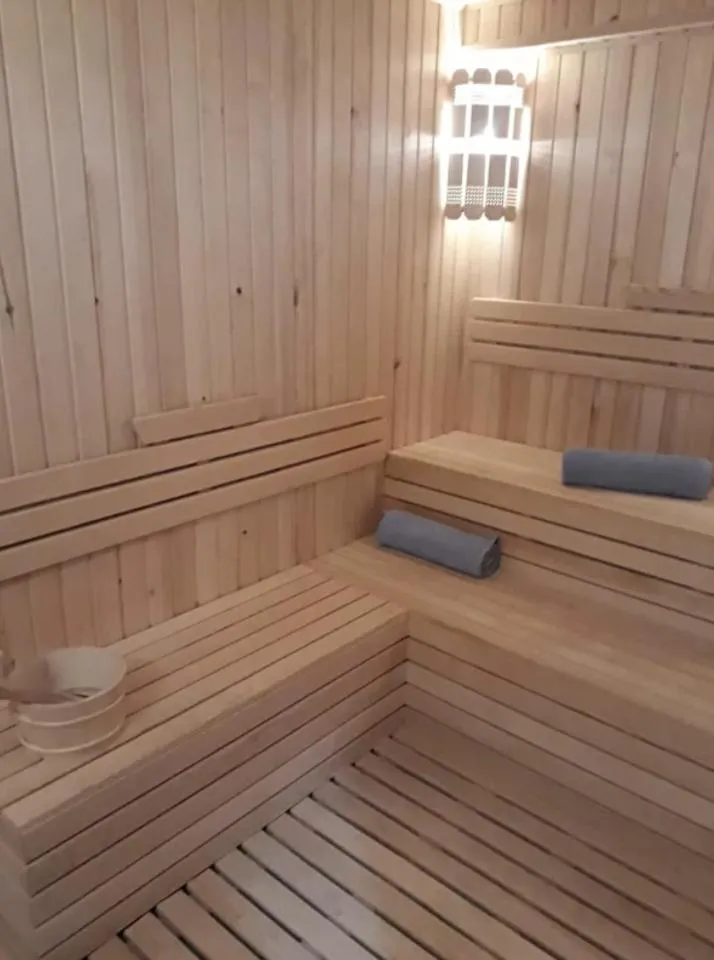 Sauna in Kucuk Velic Hotel
