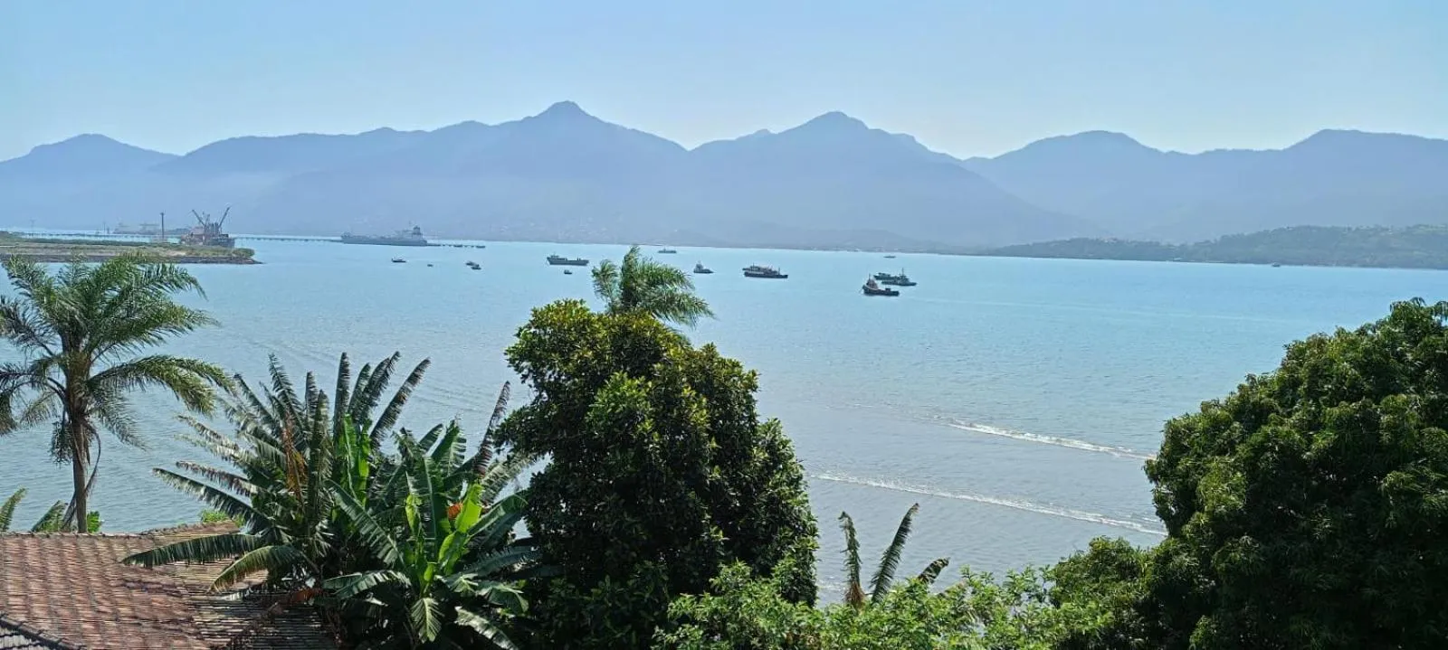 Natural landscape in Pousada Sol do Araçá