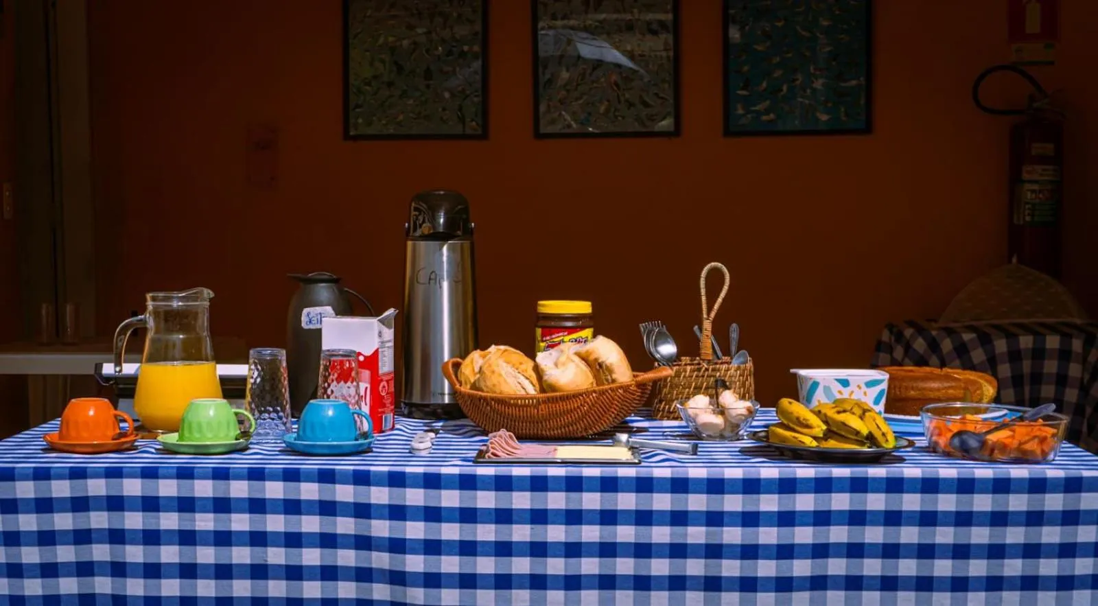 Breakfast in Pousada Sol do Araçá