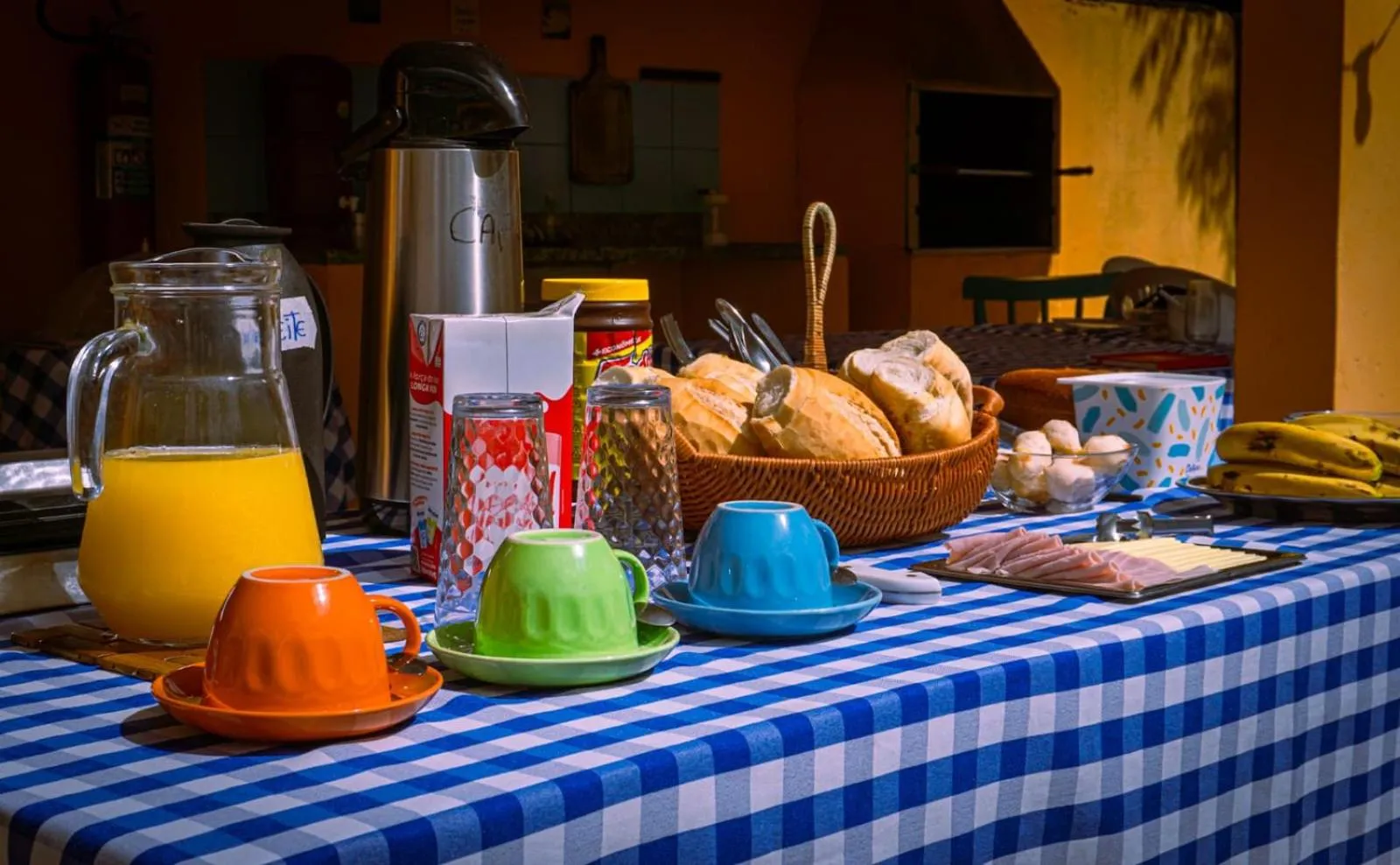 Breakfast in Pousada Sol do Araçá