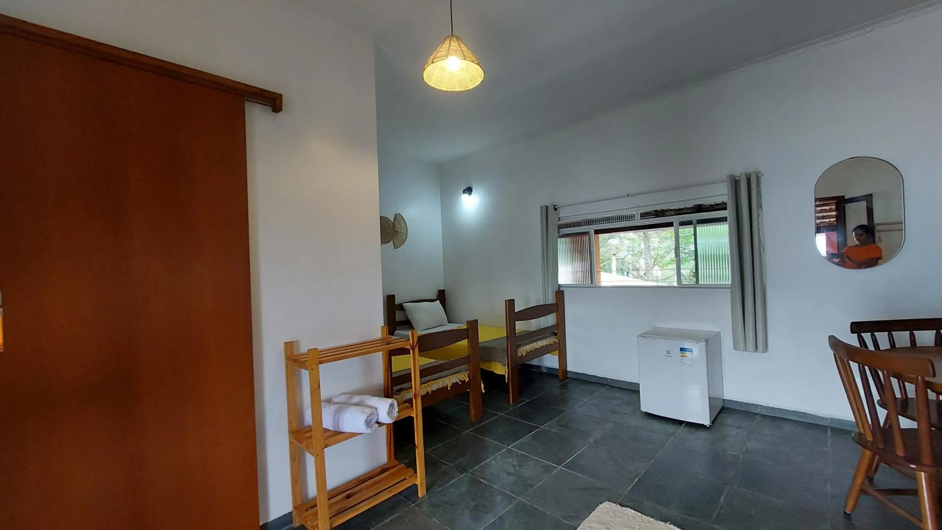 Bed in Pousada Sol do Araçá