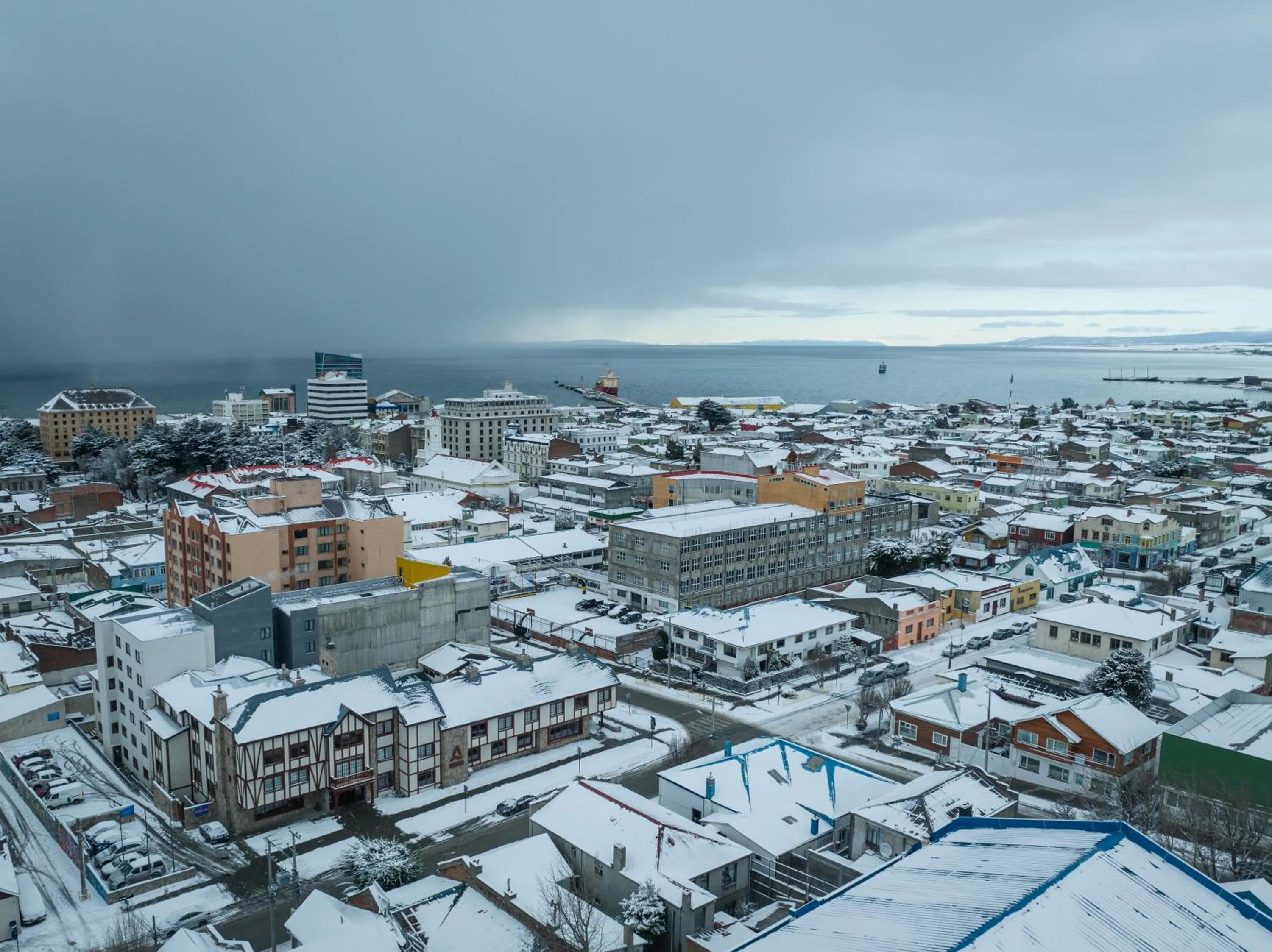 Bird's eye view in Almasur Express Punta Arenas