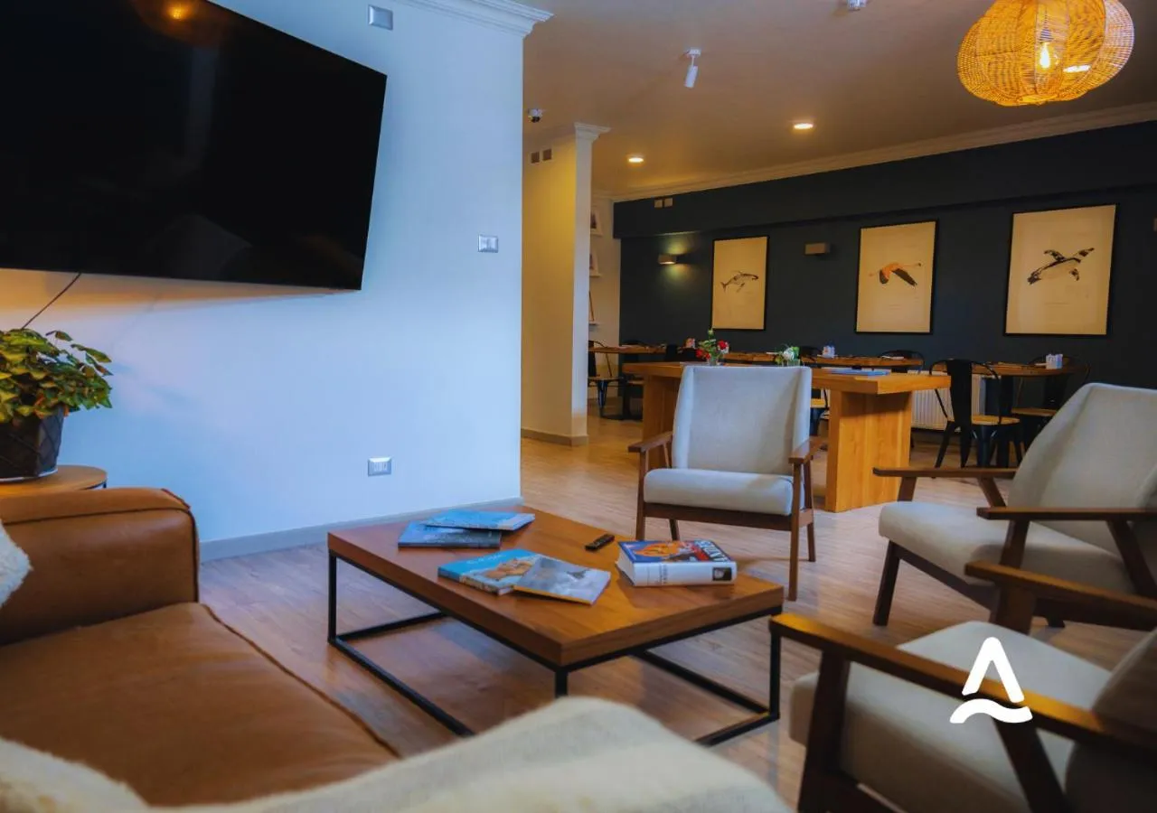 Seating area in Almasur Express Punta Arenas