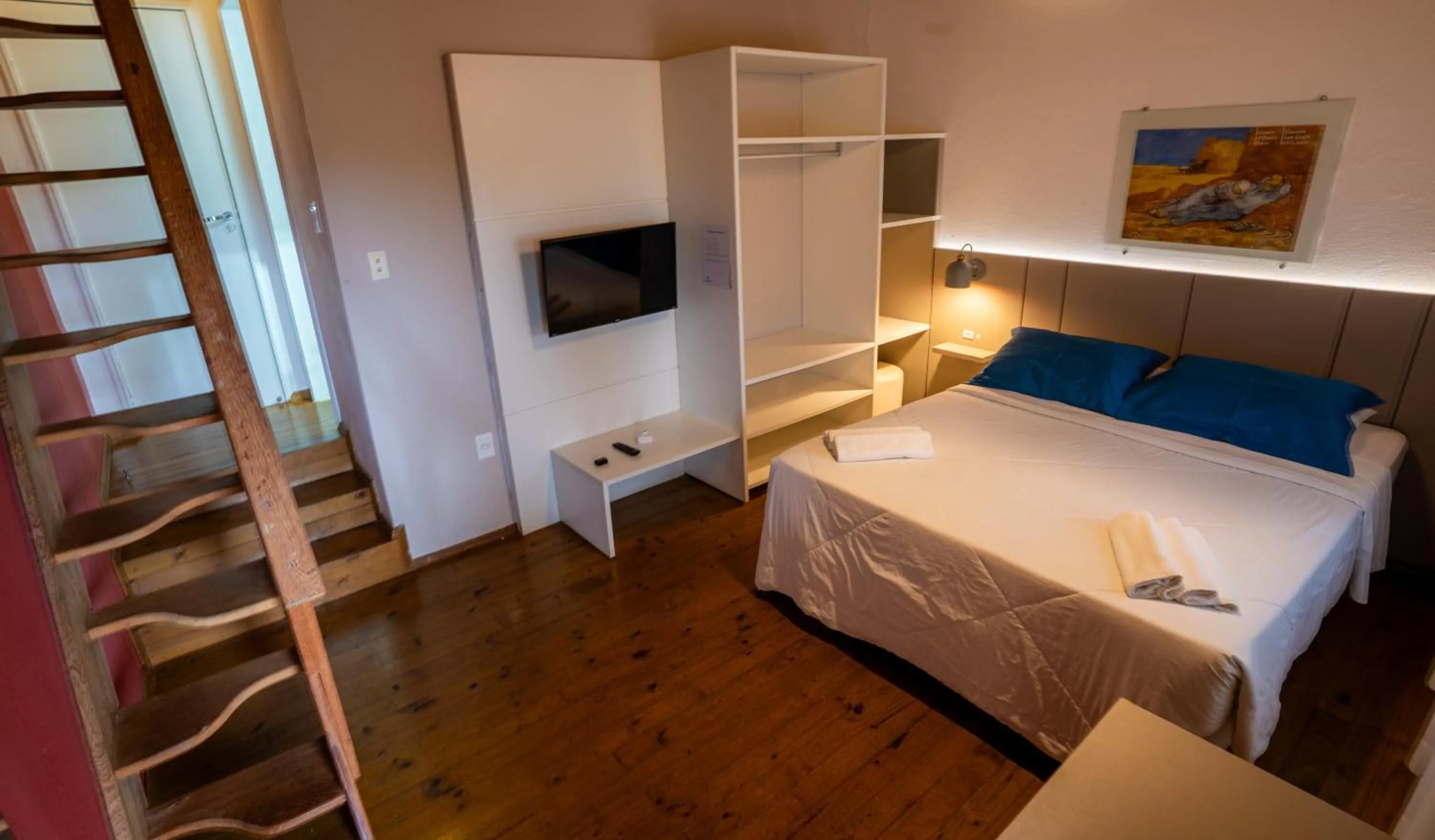 Bed in Eco Hotel Oceanomare