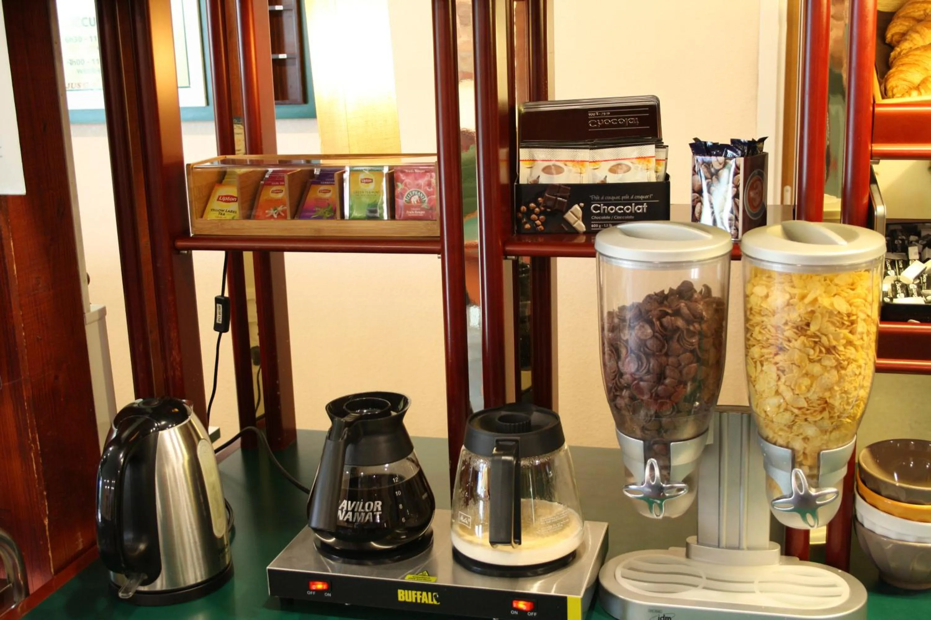 Food and drinks in Hôtel Quick Palace Valence Nord