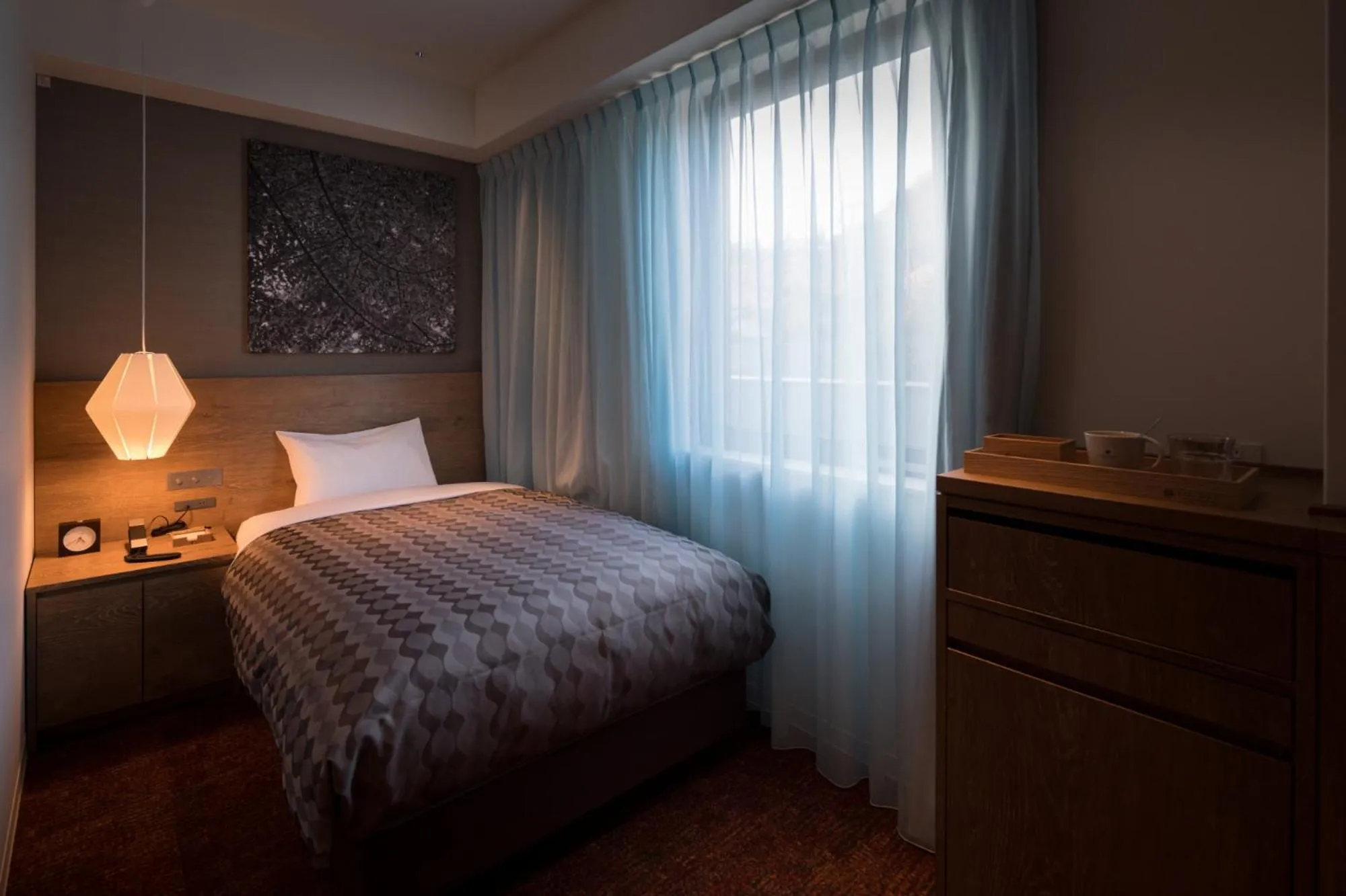 Bed in Solest Takachiho Hotel