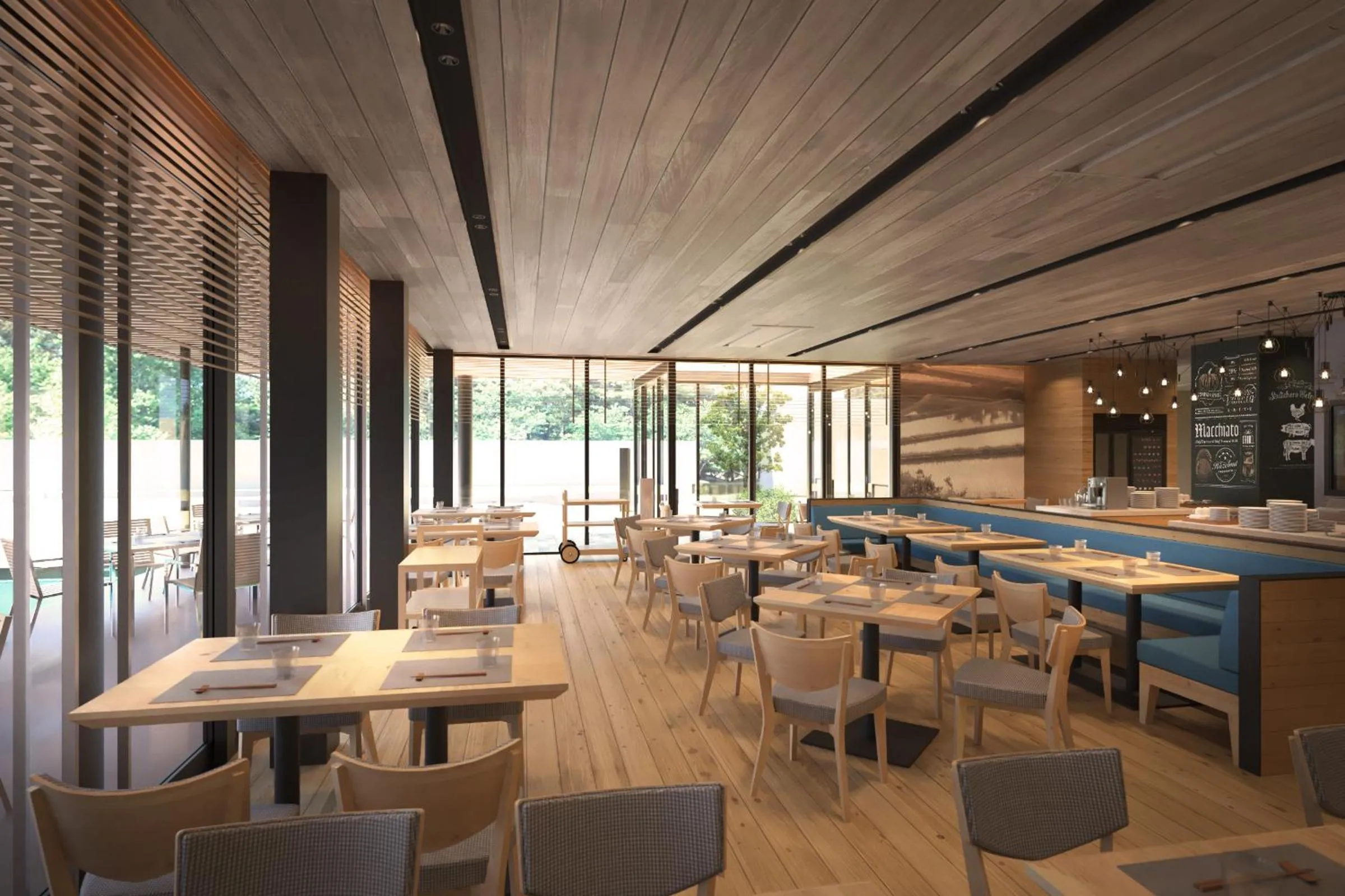 Restaurant/places to eat in Solest Takachiho Hotel