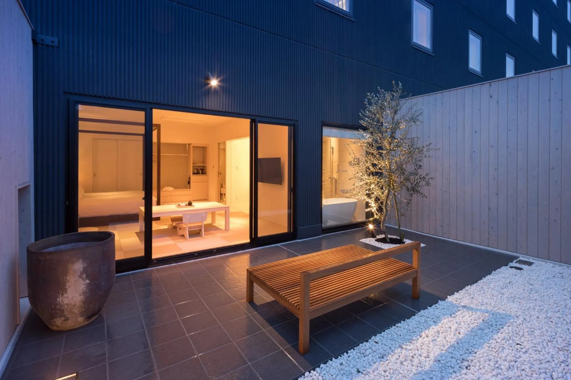 Bed in Solest Takachiho Hotel