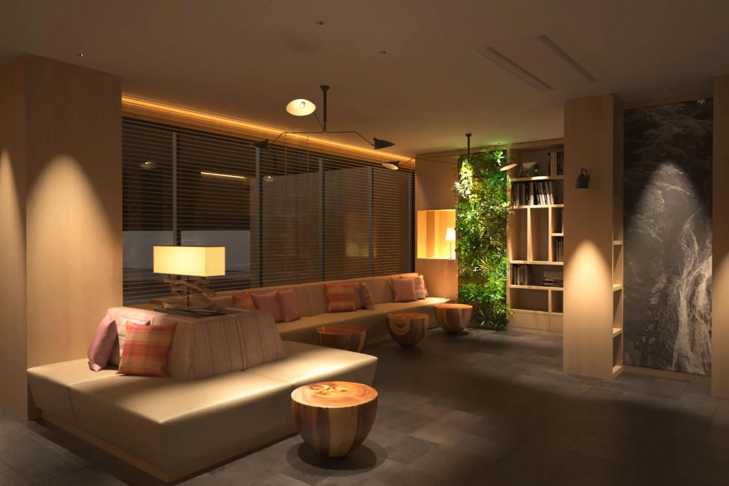 Lobby or reception in Solest Takachiho Hotel