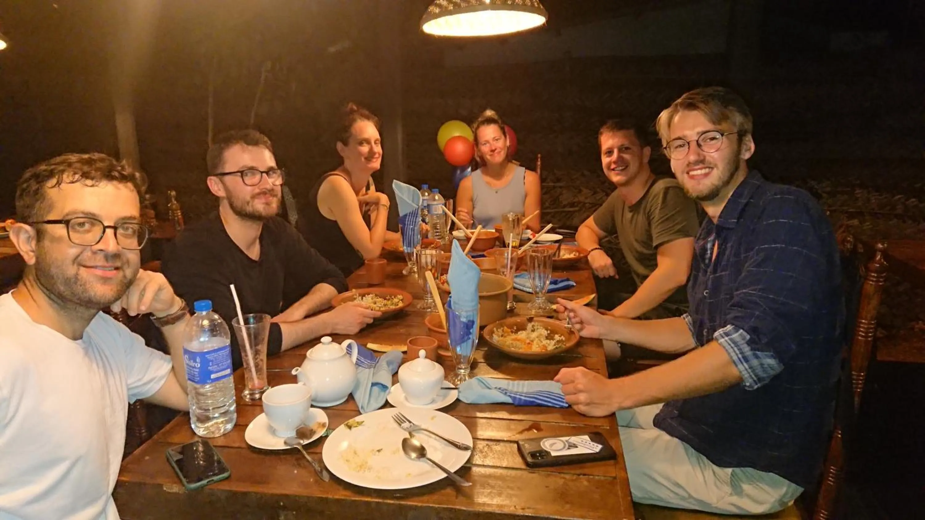 group of guests in Sigiri Shen Residence