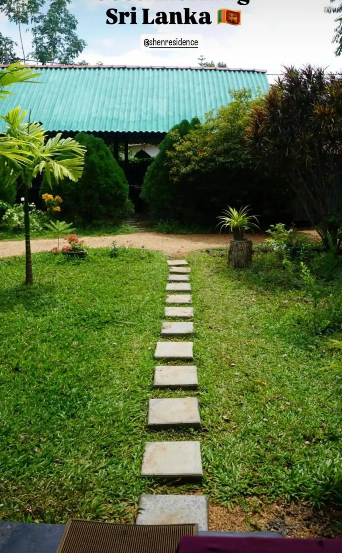 Garden in Sigiri Shen Residence