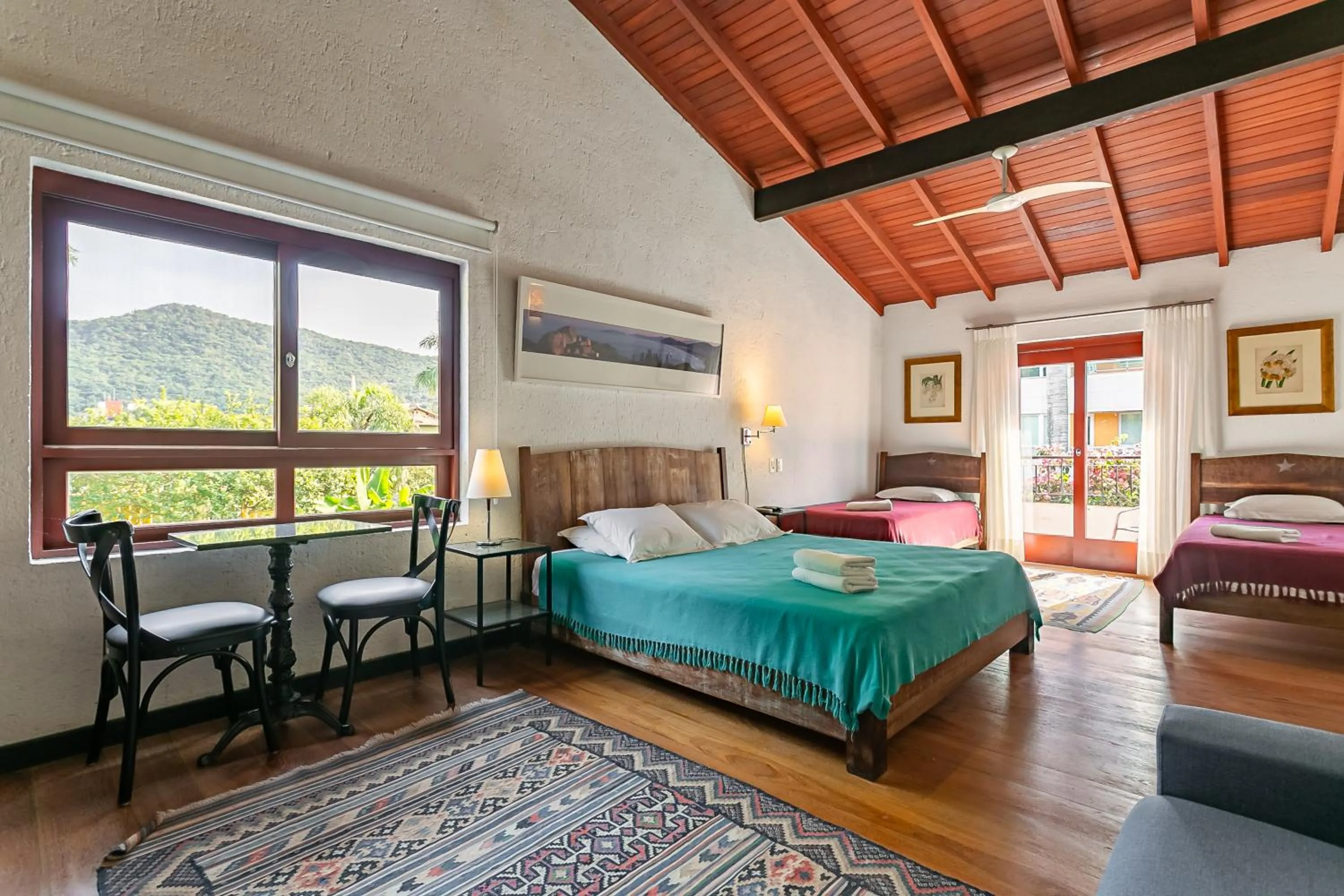 Bed in Pousada Casa da Lagoa