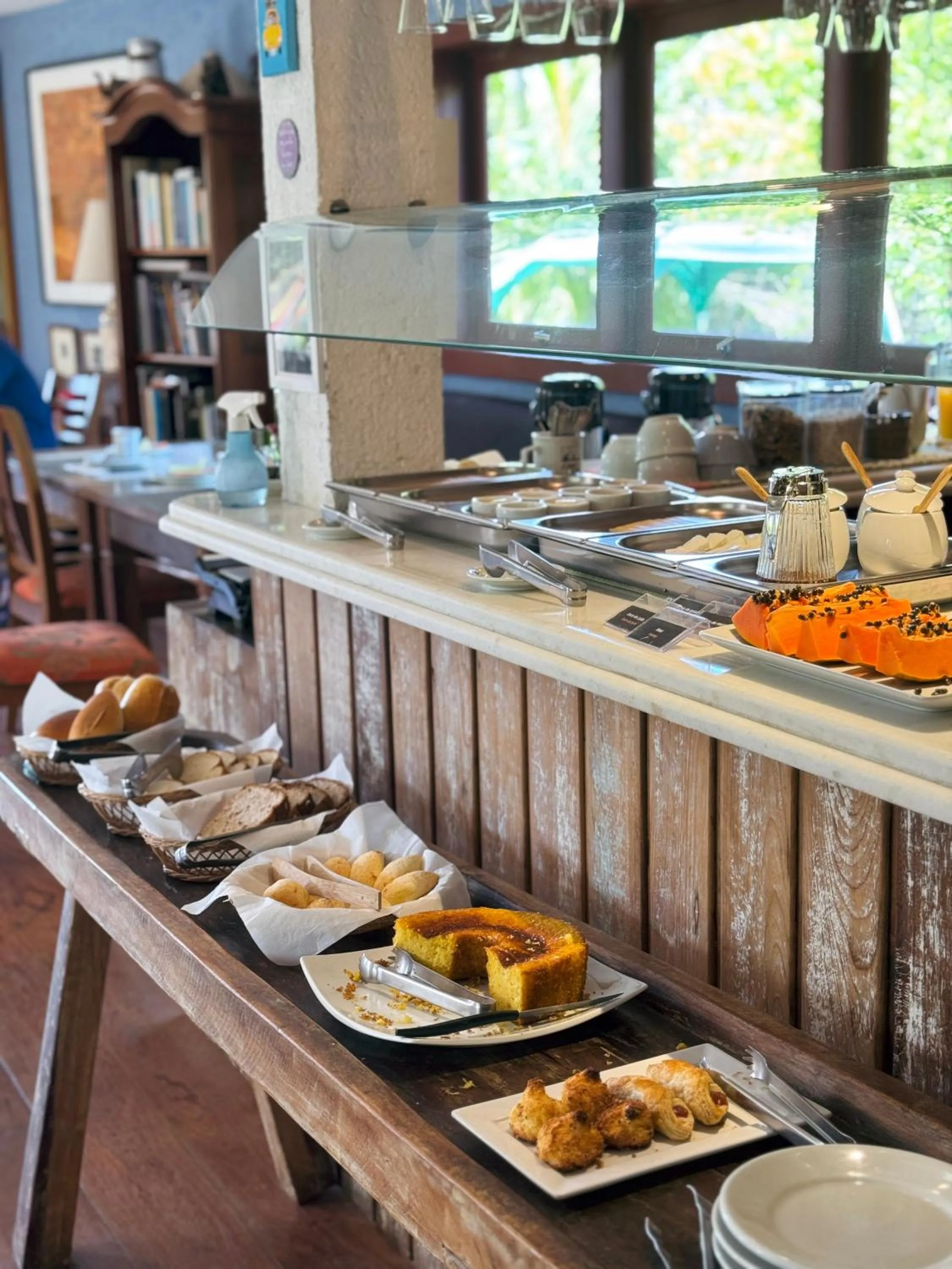 Breakfast in Pousada Casa da Lagoa