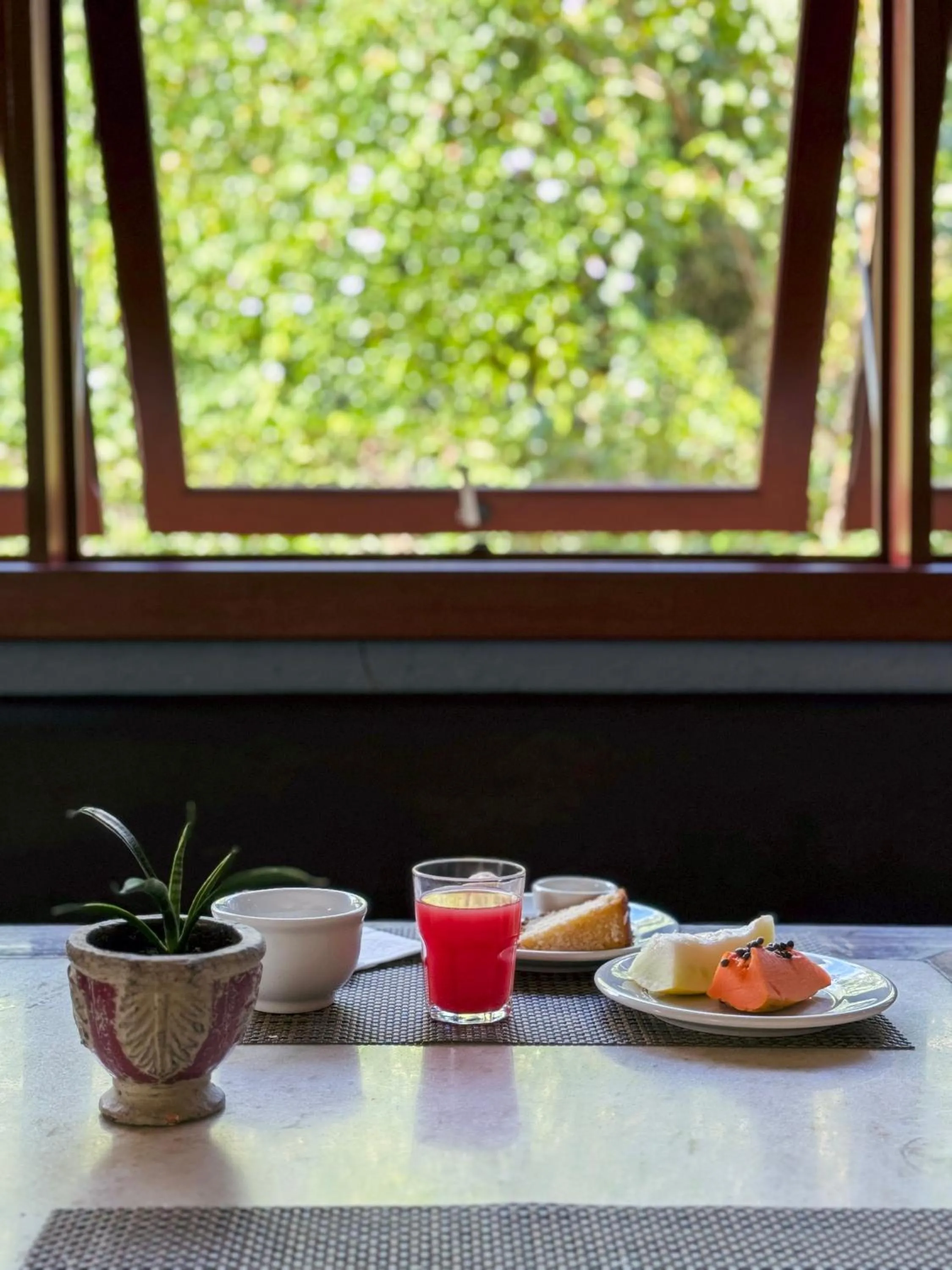 Breakfast in Pousada Casa da Lagoa