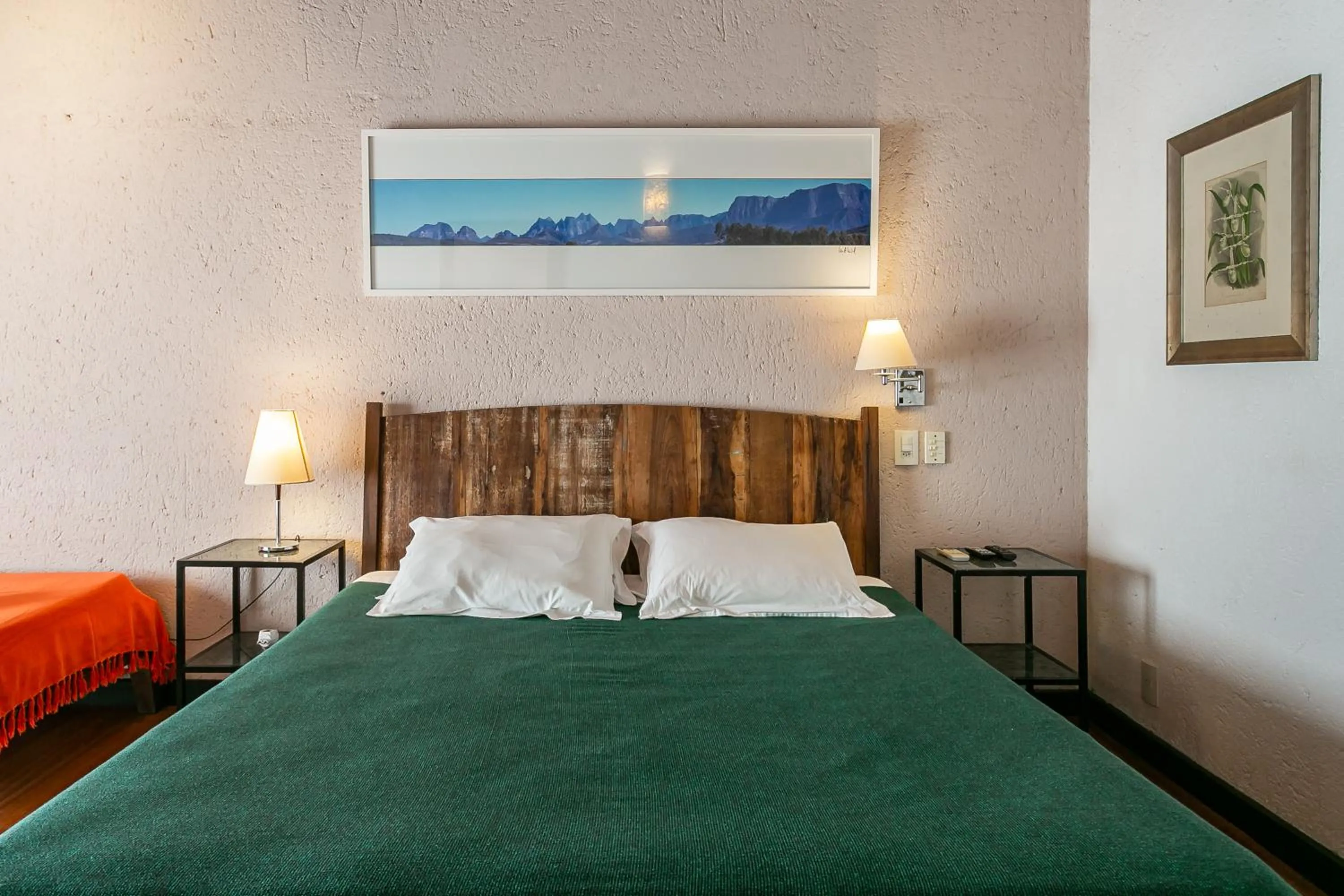 Bed in Pousada Casa da Lagoa