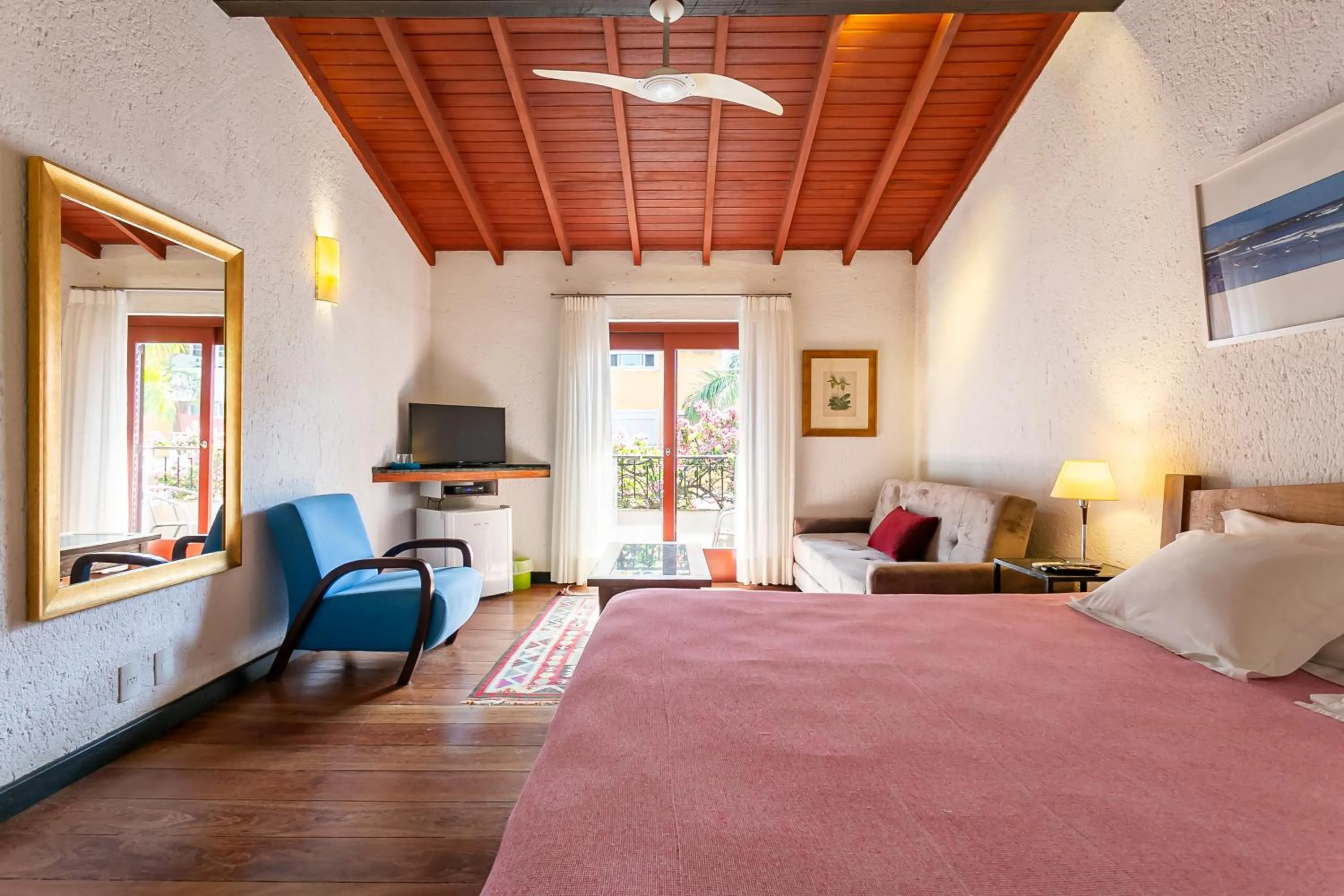 Bed in Pousada Casa da Lagoa