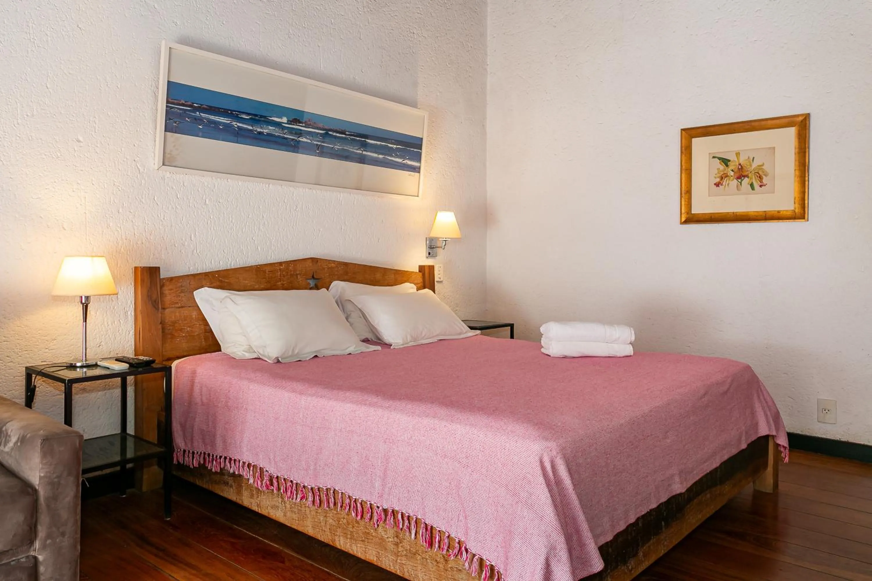 Bed in Pousada Casa da Lagoa