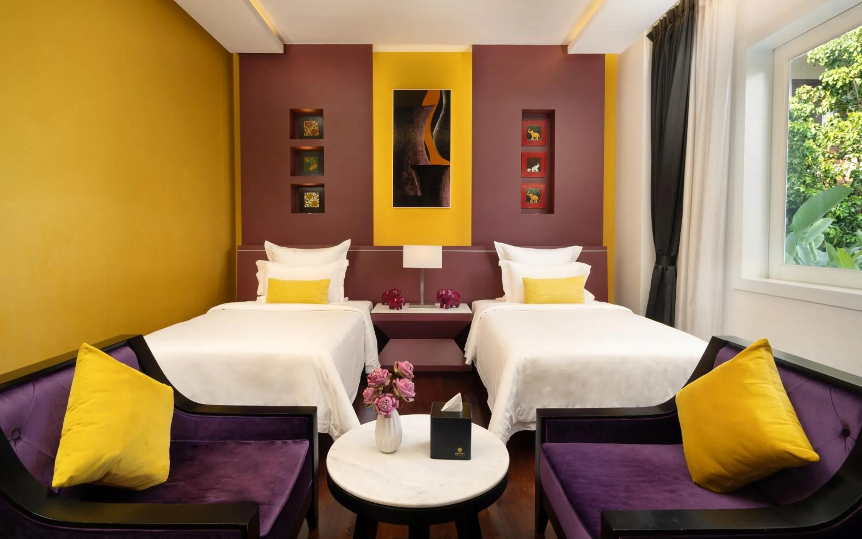 Bed in Memoire Palace Resort & Spa