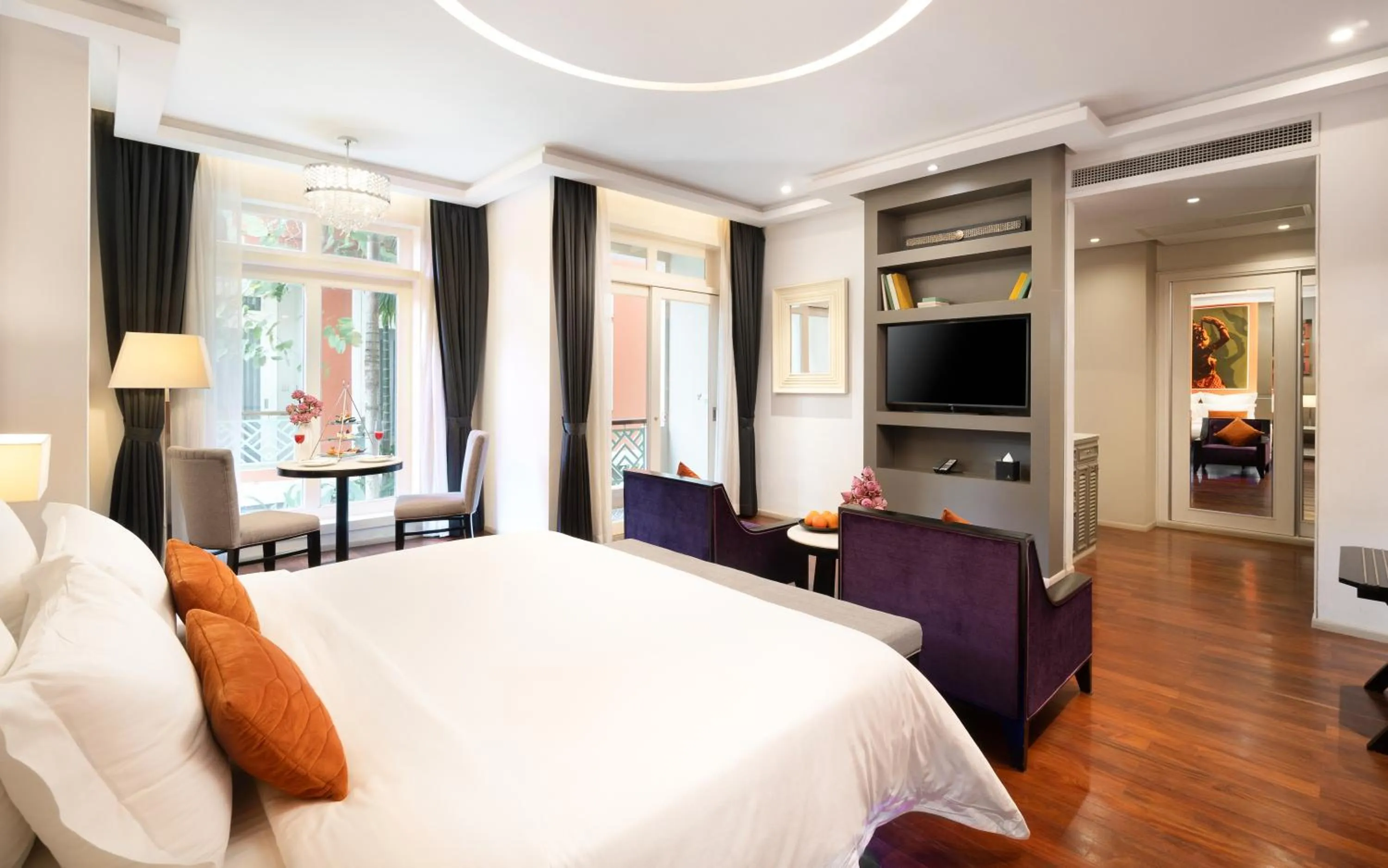 Bed in Memoire Palace Resort & Spa