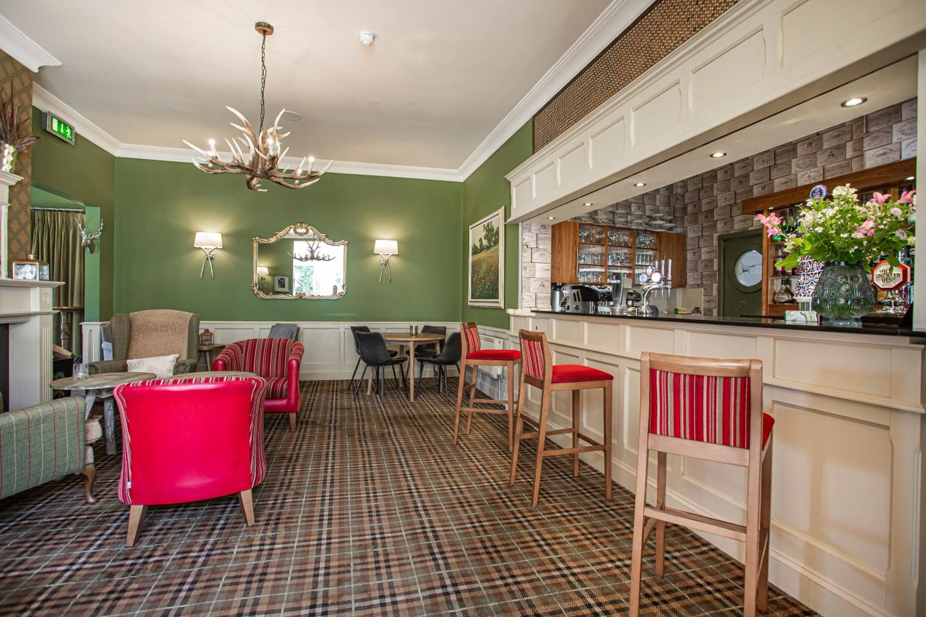 Lounge or bar in The Pheasant Hotel, Holt, Norfolk - The Coaching Inn Group