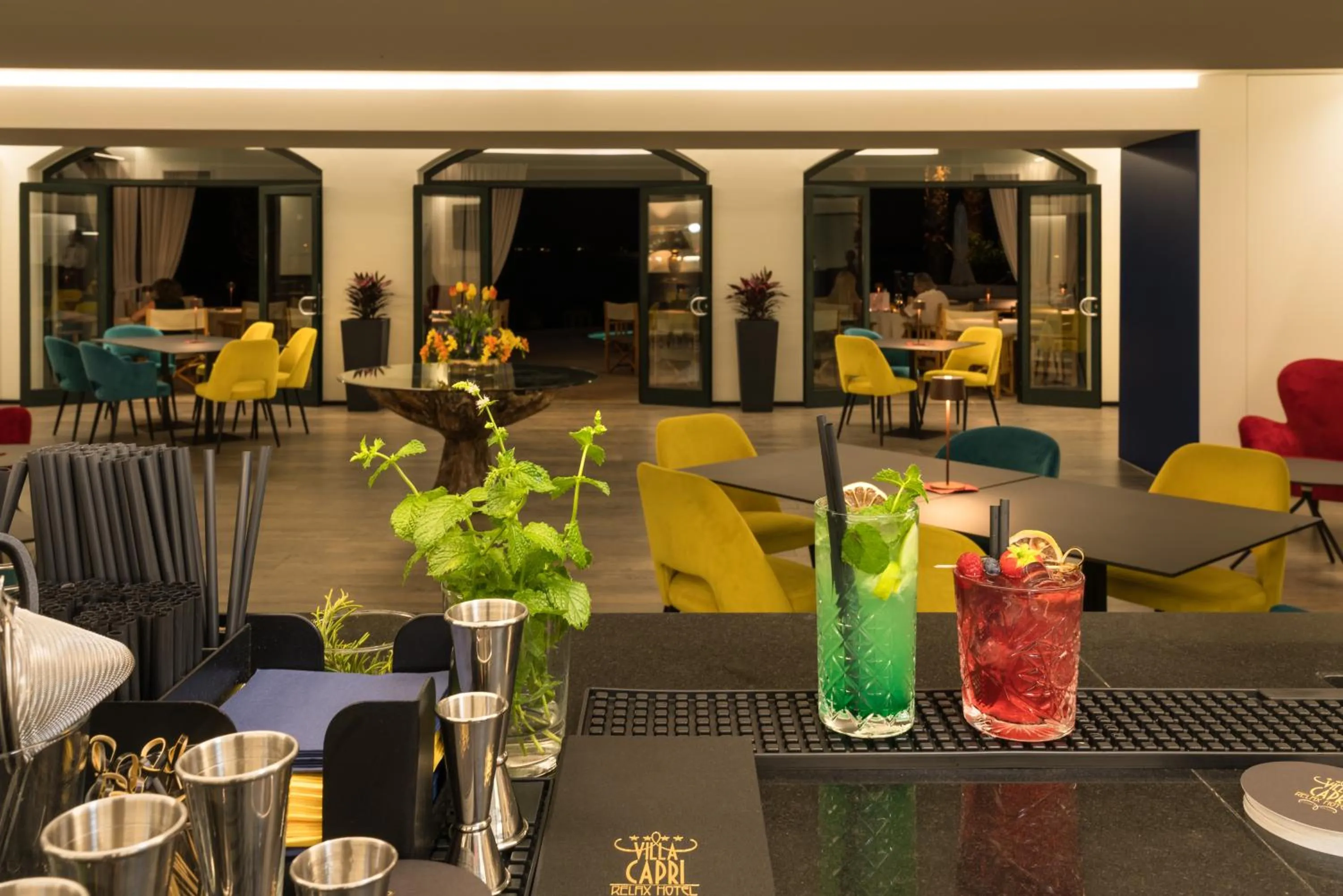 Lounge or bar in Hotel Villa Capri