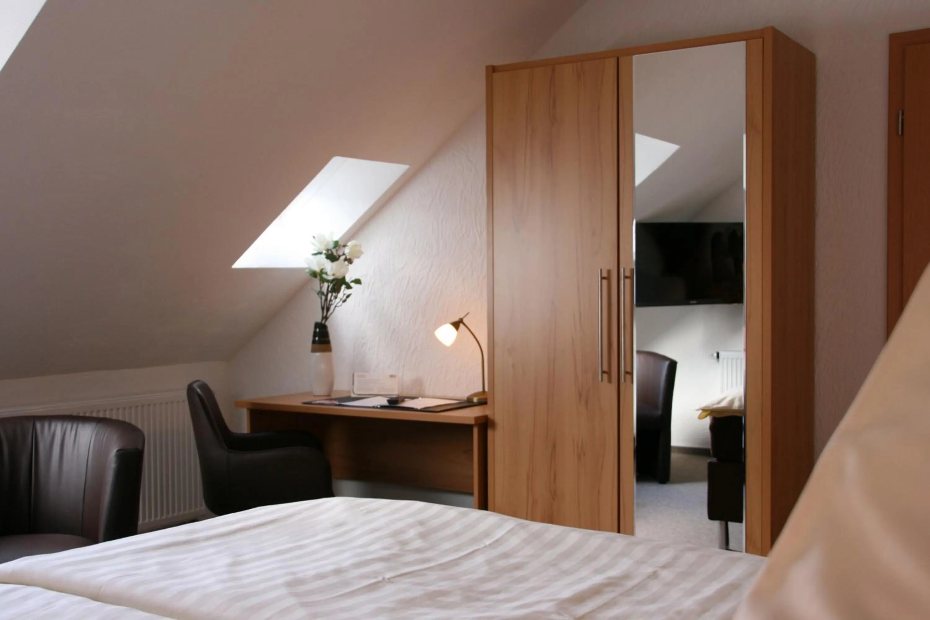 Decorative detail, Bed in Hotel zur Wasserburg