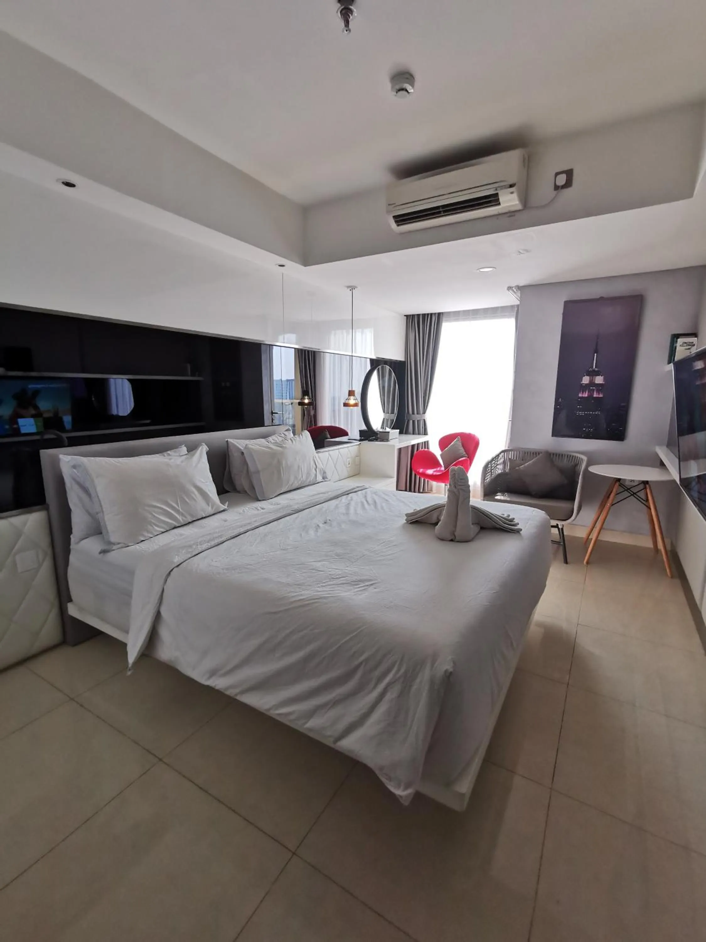 Bed in Warhol Residence Semarang Simpang Lima