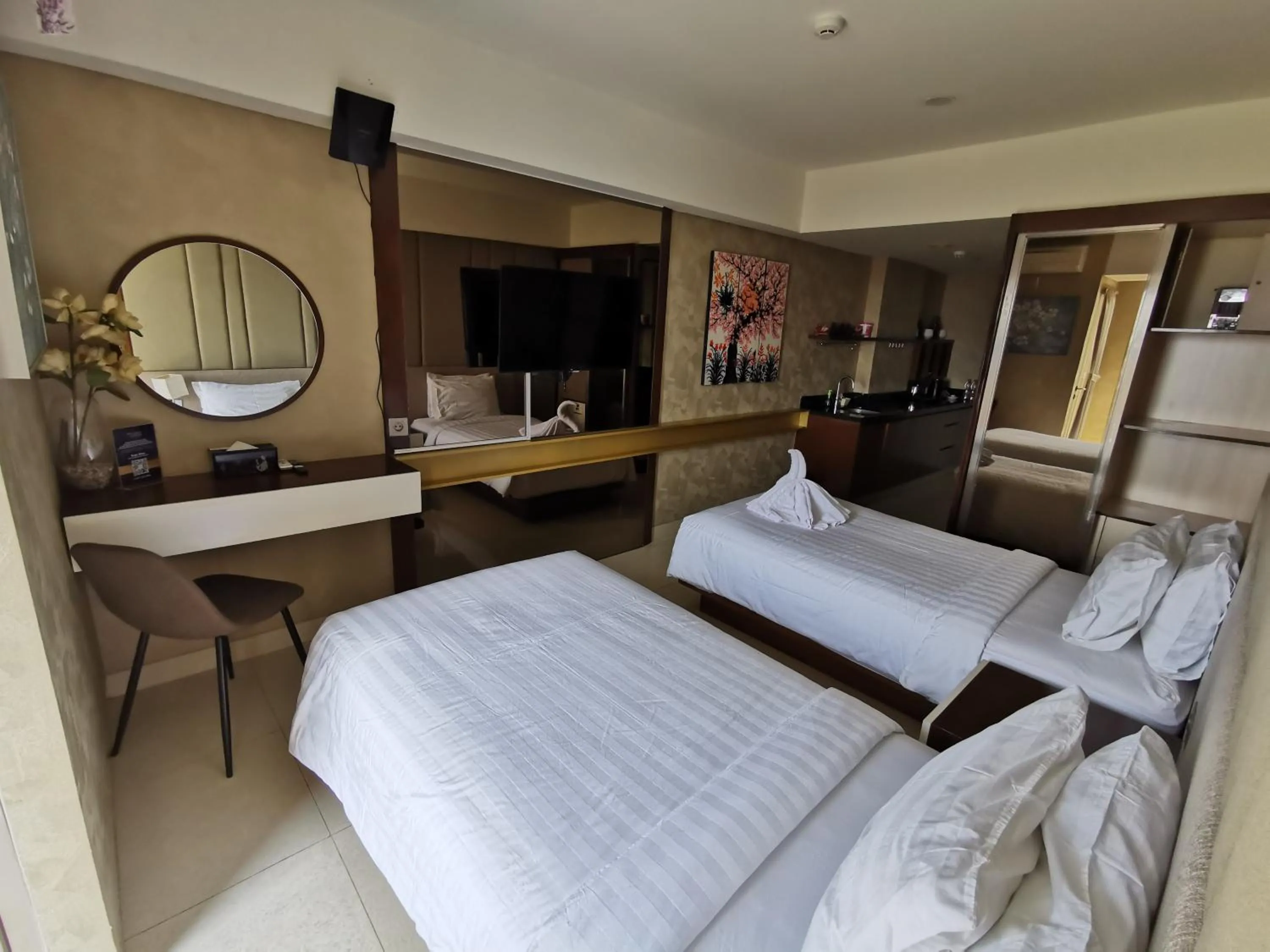 Bed in Warhol Residence Semarang Simpang Lima