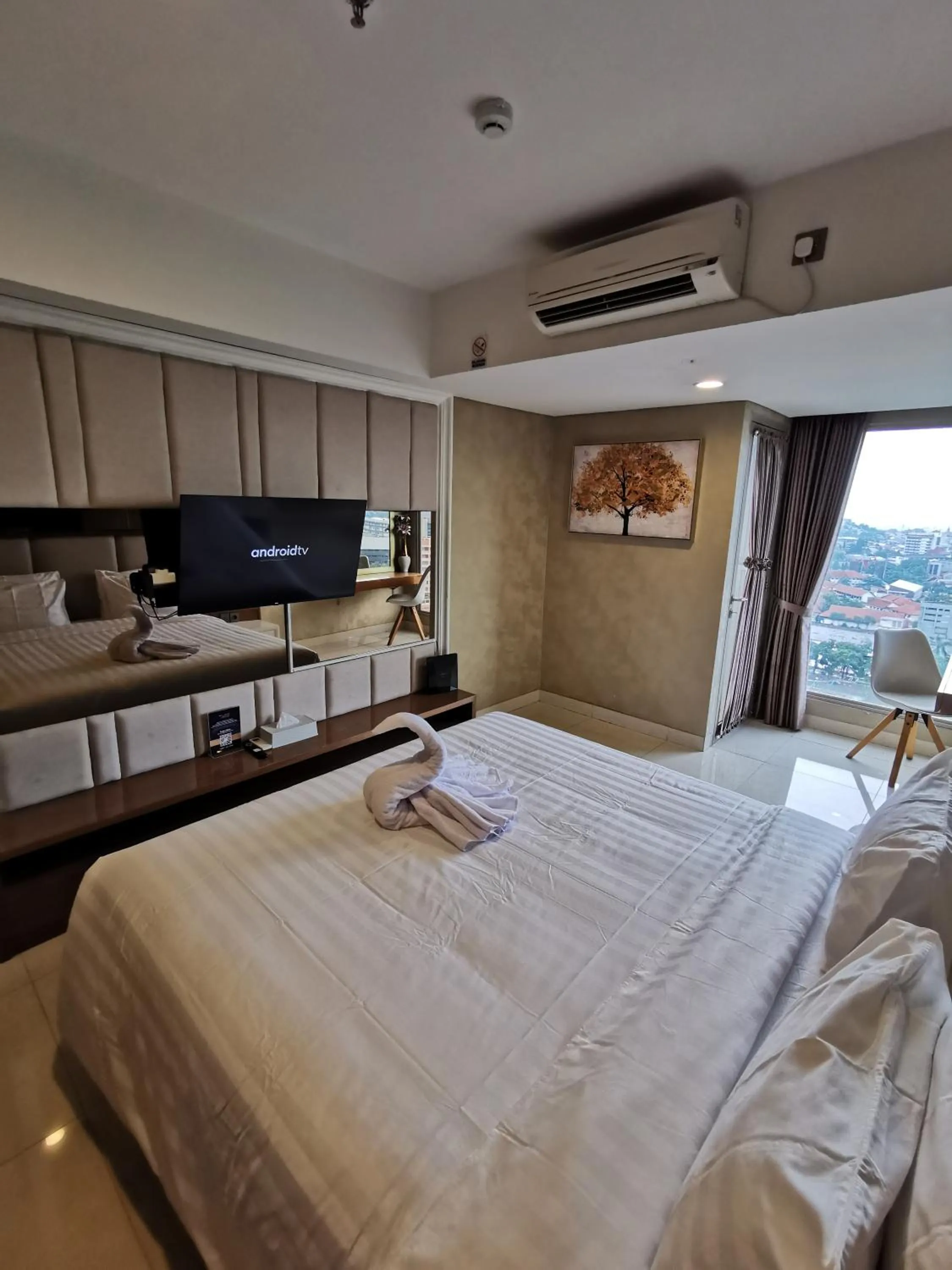 Bed in Warhol Residence Semarang Simpang Lima